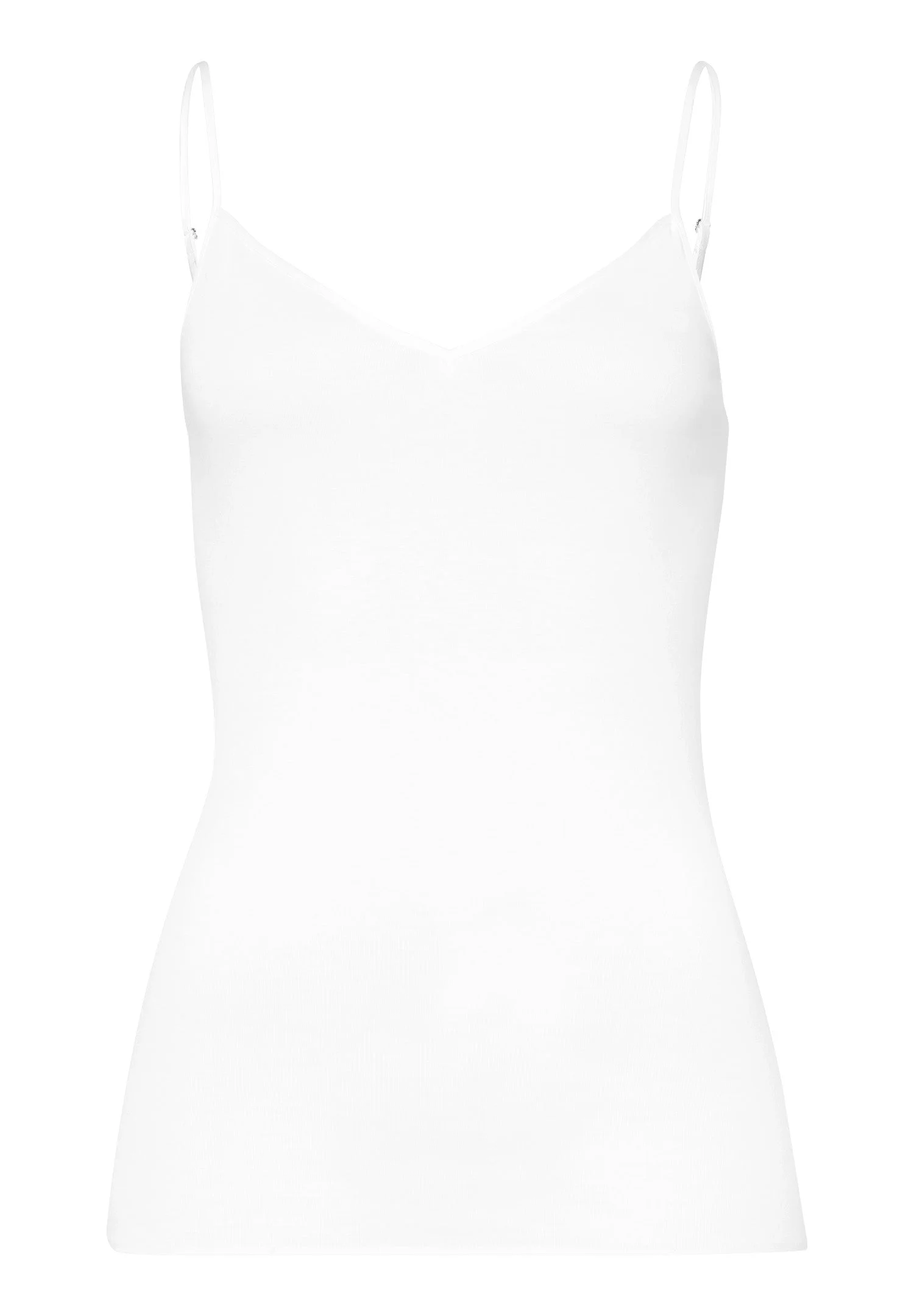 Cotton Seamless V-Neck Cotton Camisole - 1
