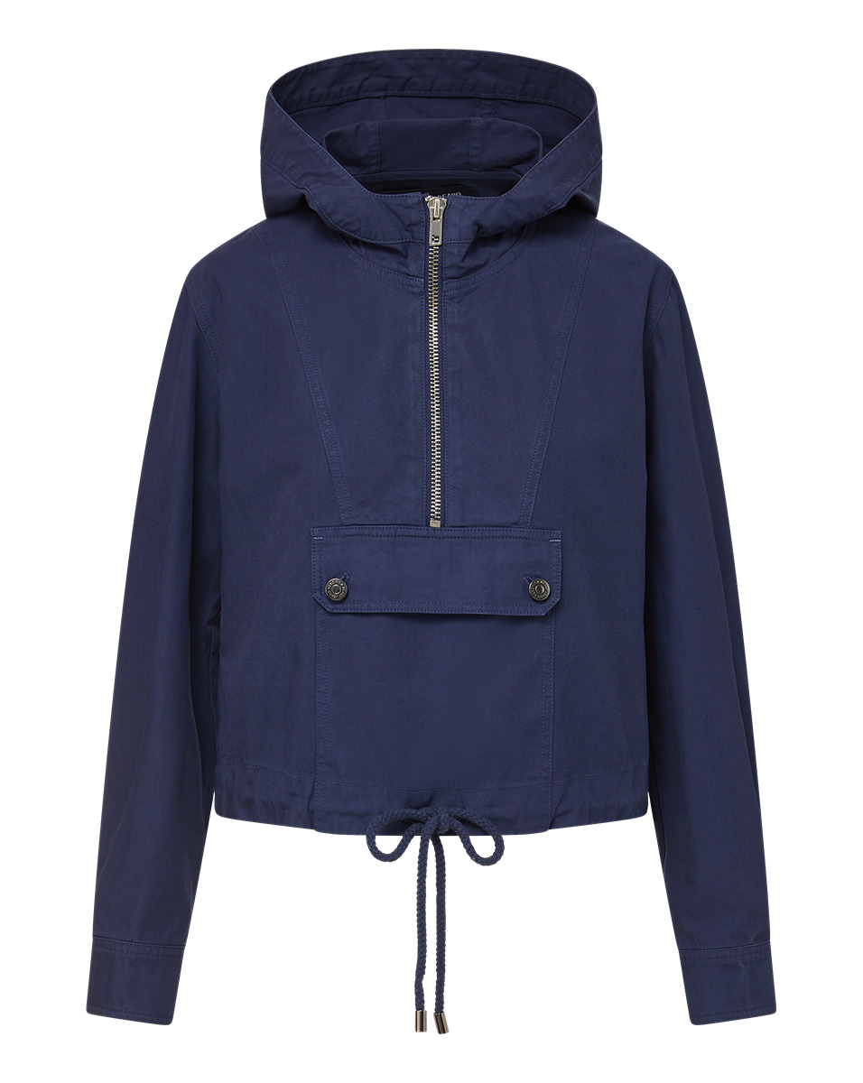 KAELI TWILL HALF-ZIP ANORAK - 1