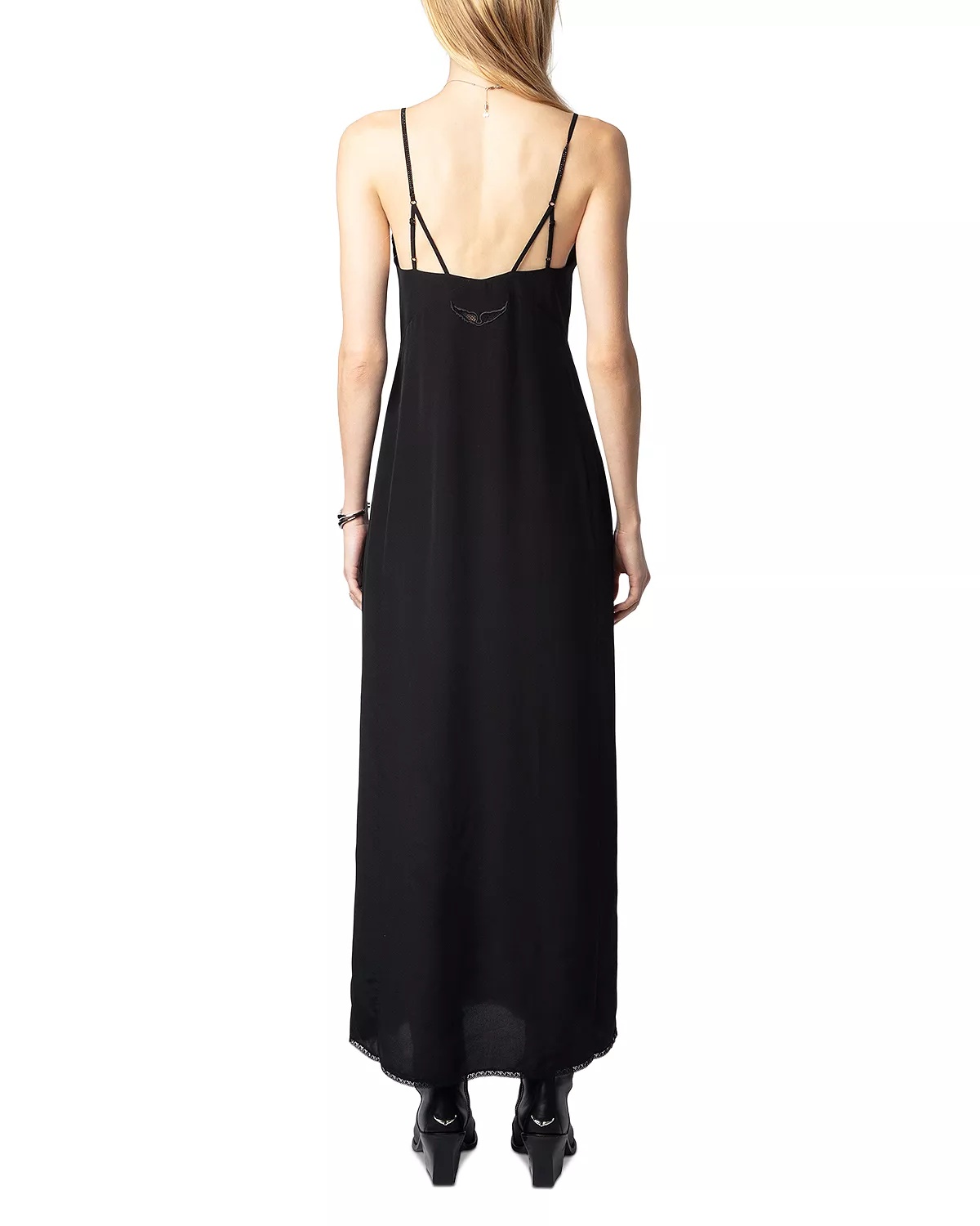 Ramelil CDC Strass Silk Dress - 3