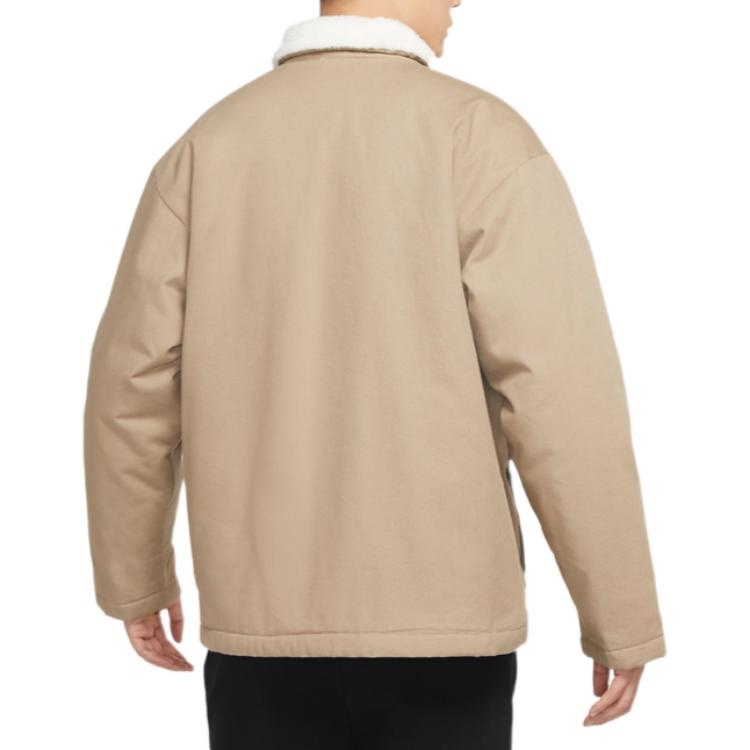 Nike fleece utility jacket 'Beige' FD6683-247 - 2