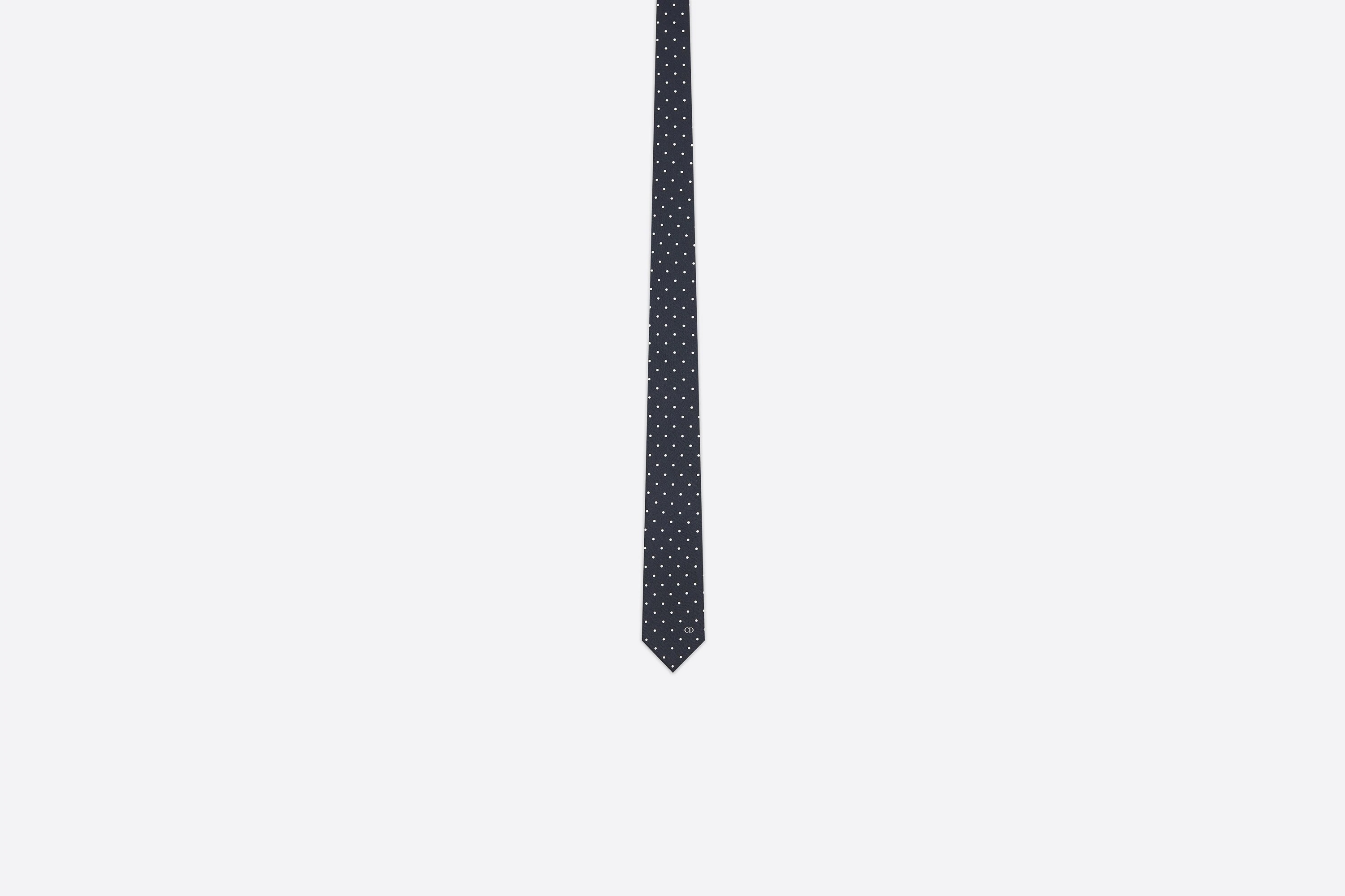 Polka-Dot Print Tie - 1