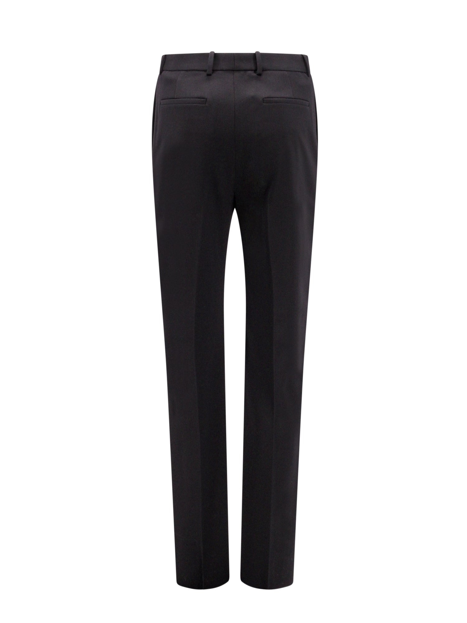 Tuxedo Wool Trouser With Satin Side Band - 2