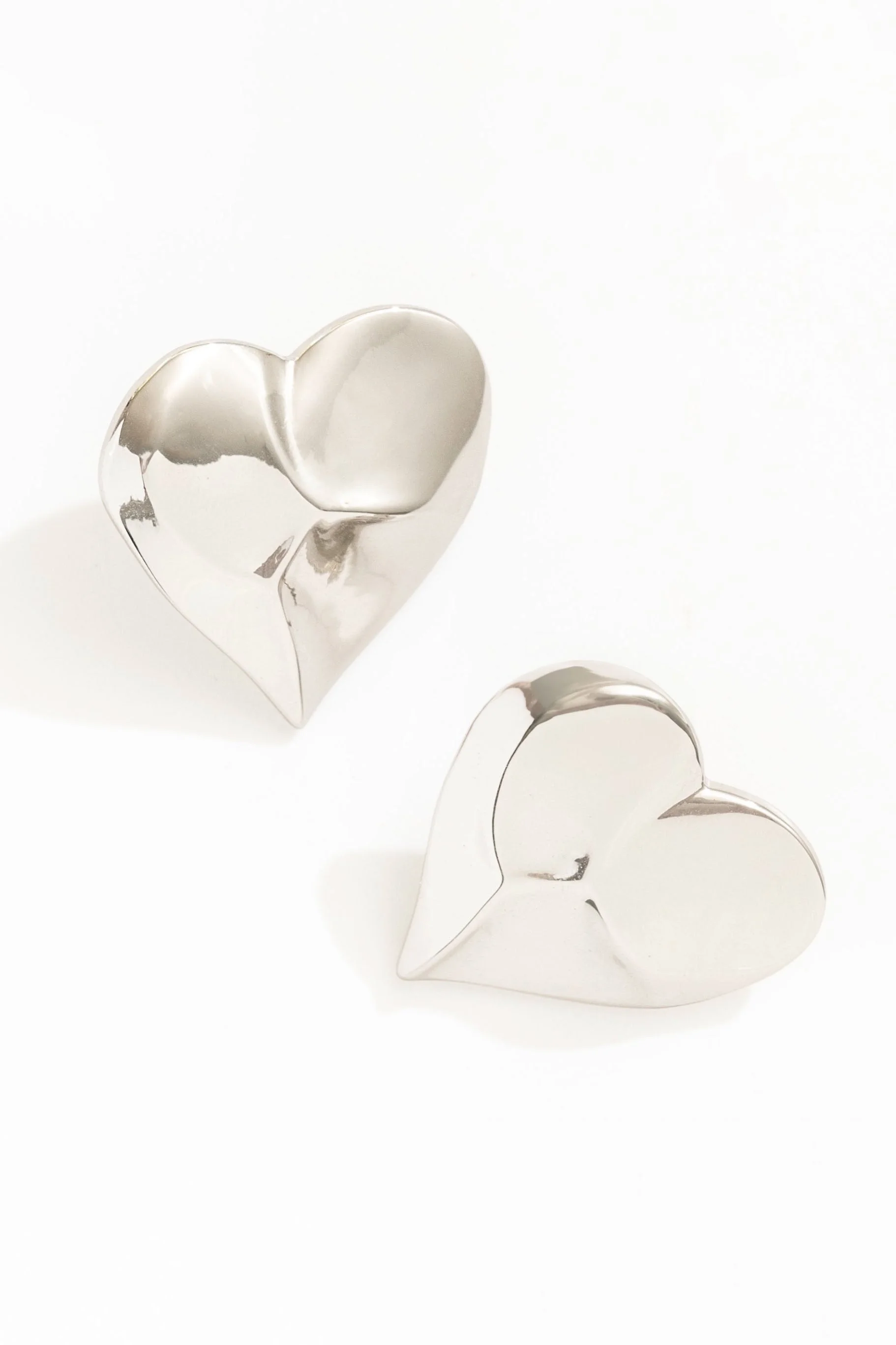 Cross Your Heart Stud Earrings - 1