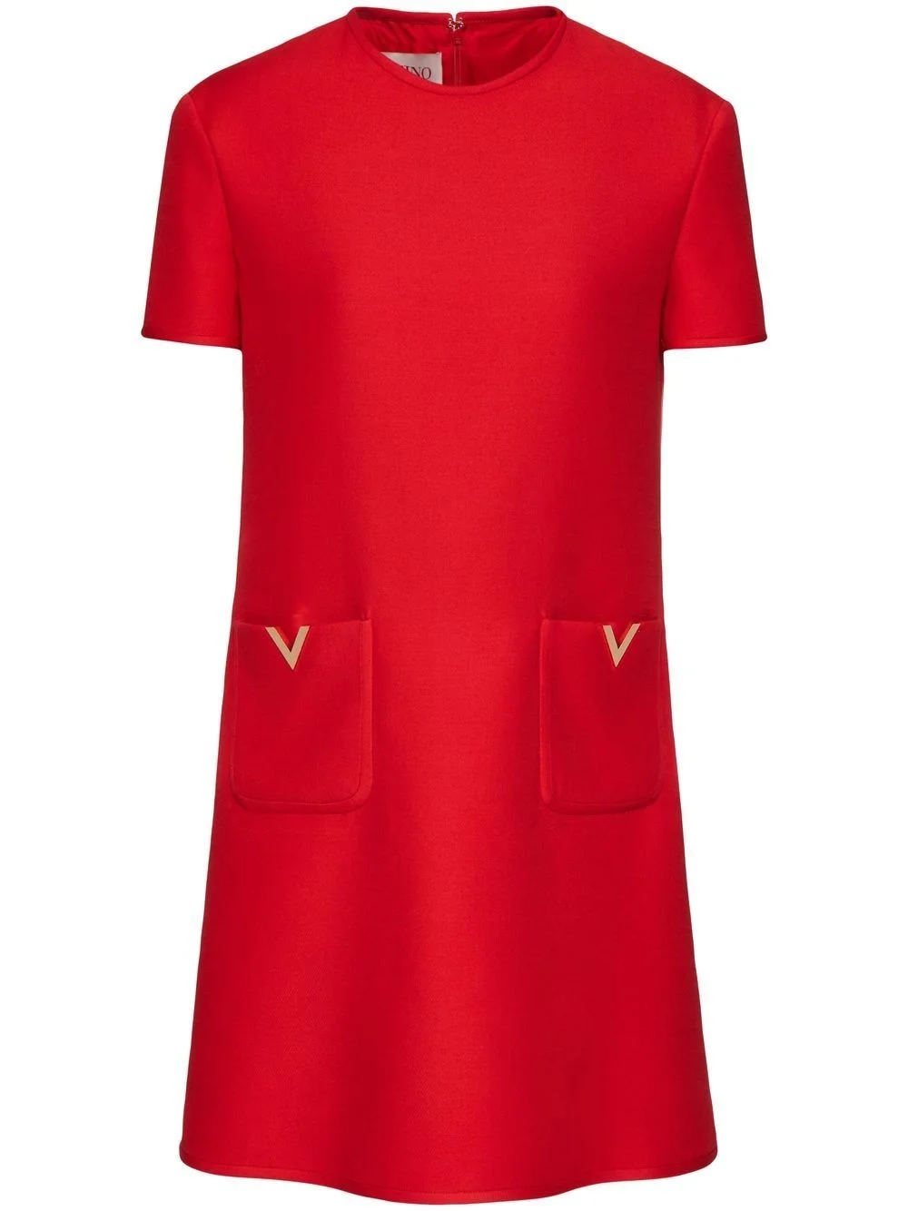 VGold shift dress - 1