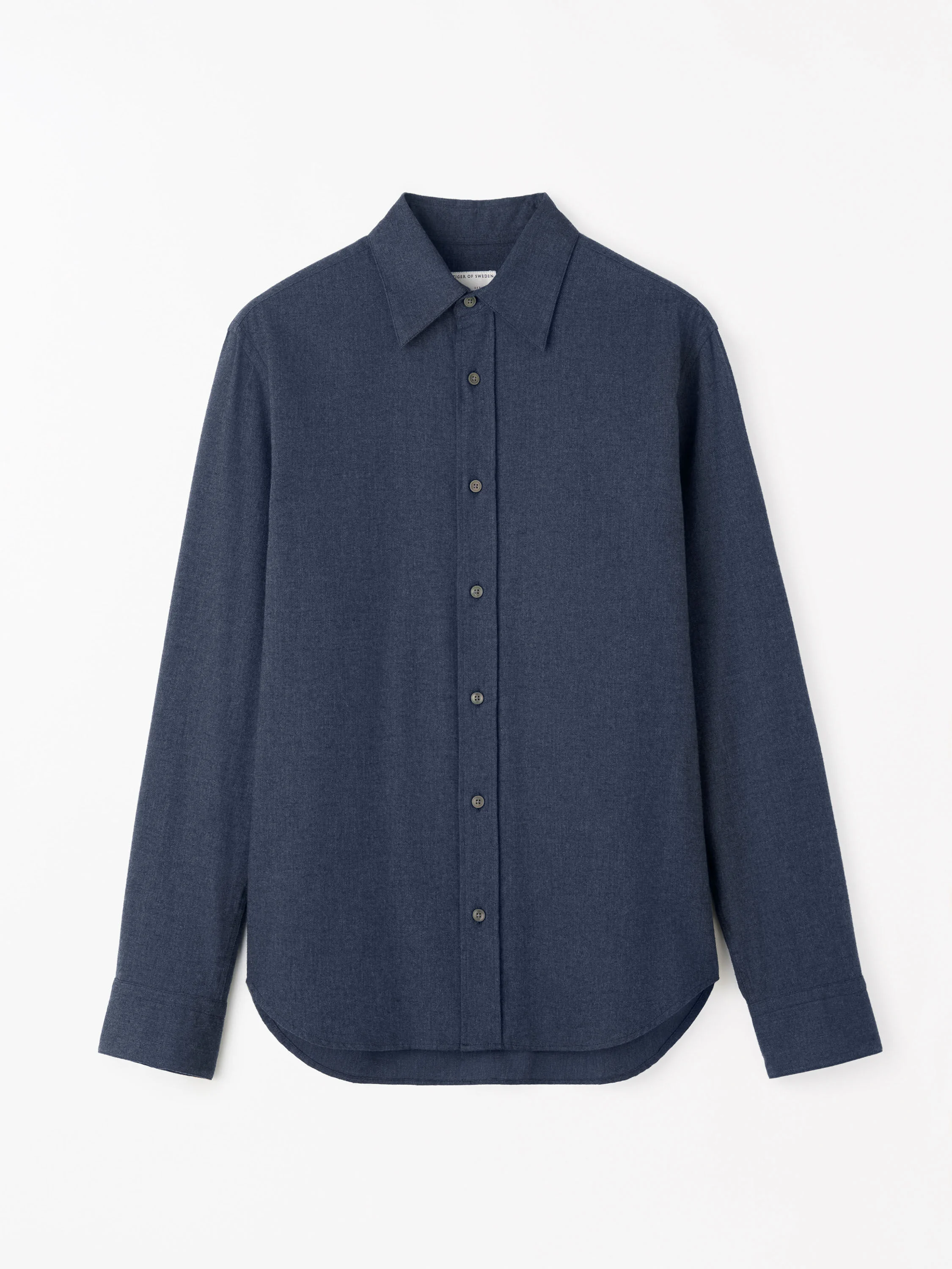 Bjorn Brushed Herringbone Shirt - 1