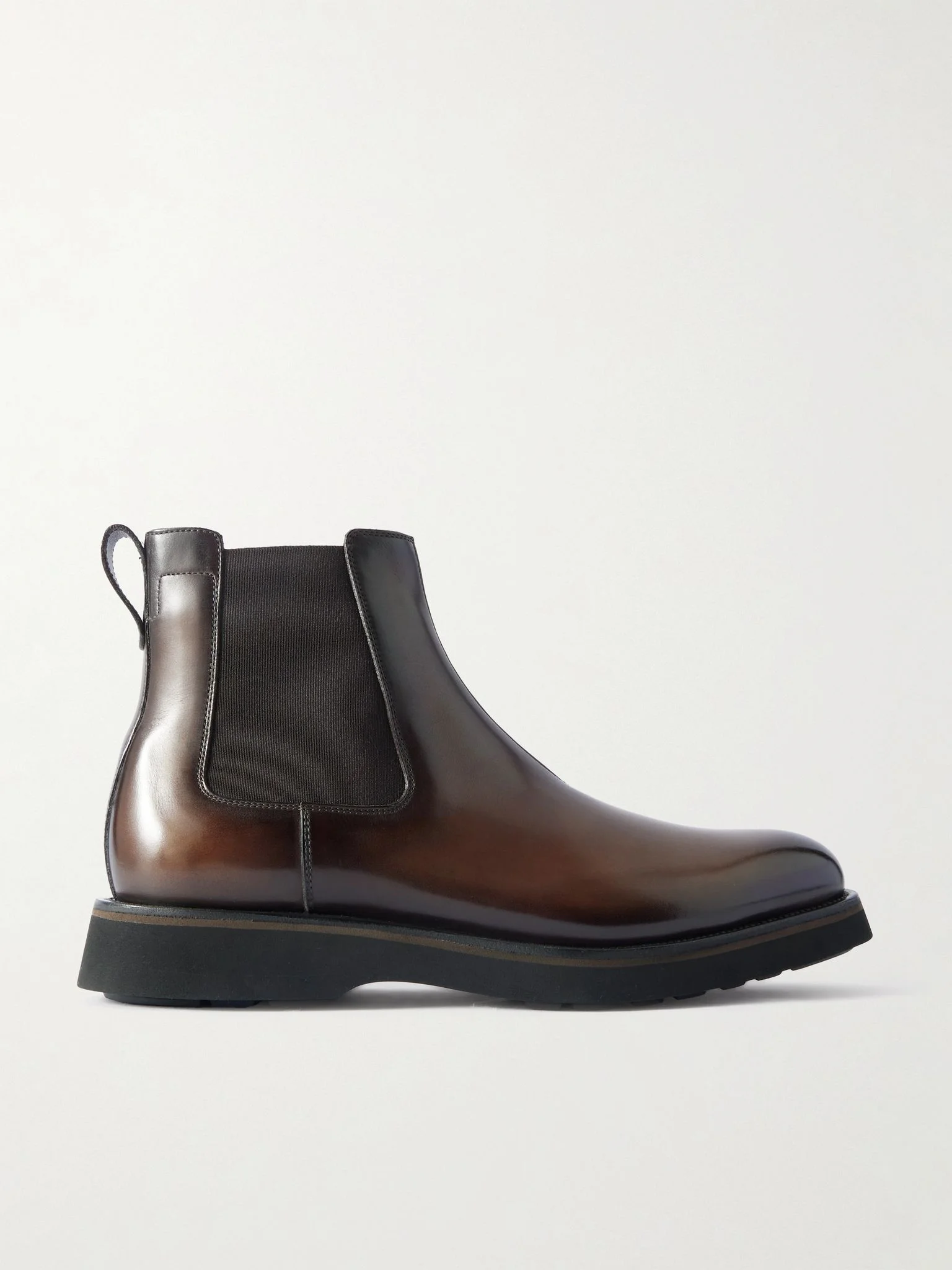 Alessio Venezia Leather Chelsea Boots Dark brown - 1