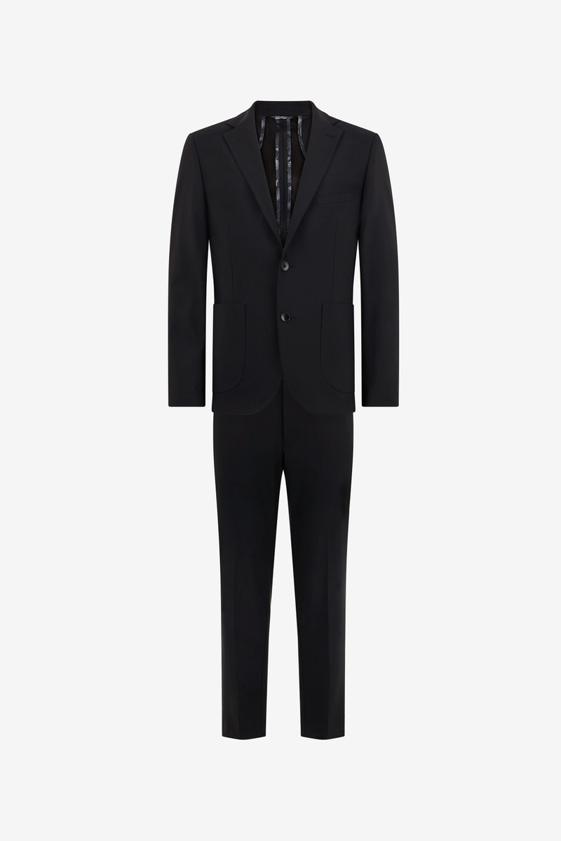 Black Tailored Suit 1