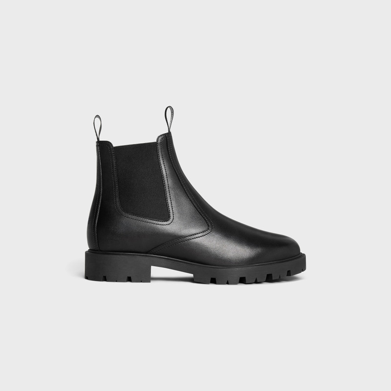 CELINE MARGARET CHELSEA BOOT WITH SHEARLING in Calfskin - 1
