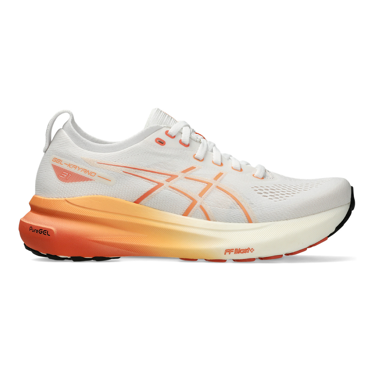 Asics Gel Kayano 31 - White - Faded Orange - 1