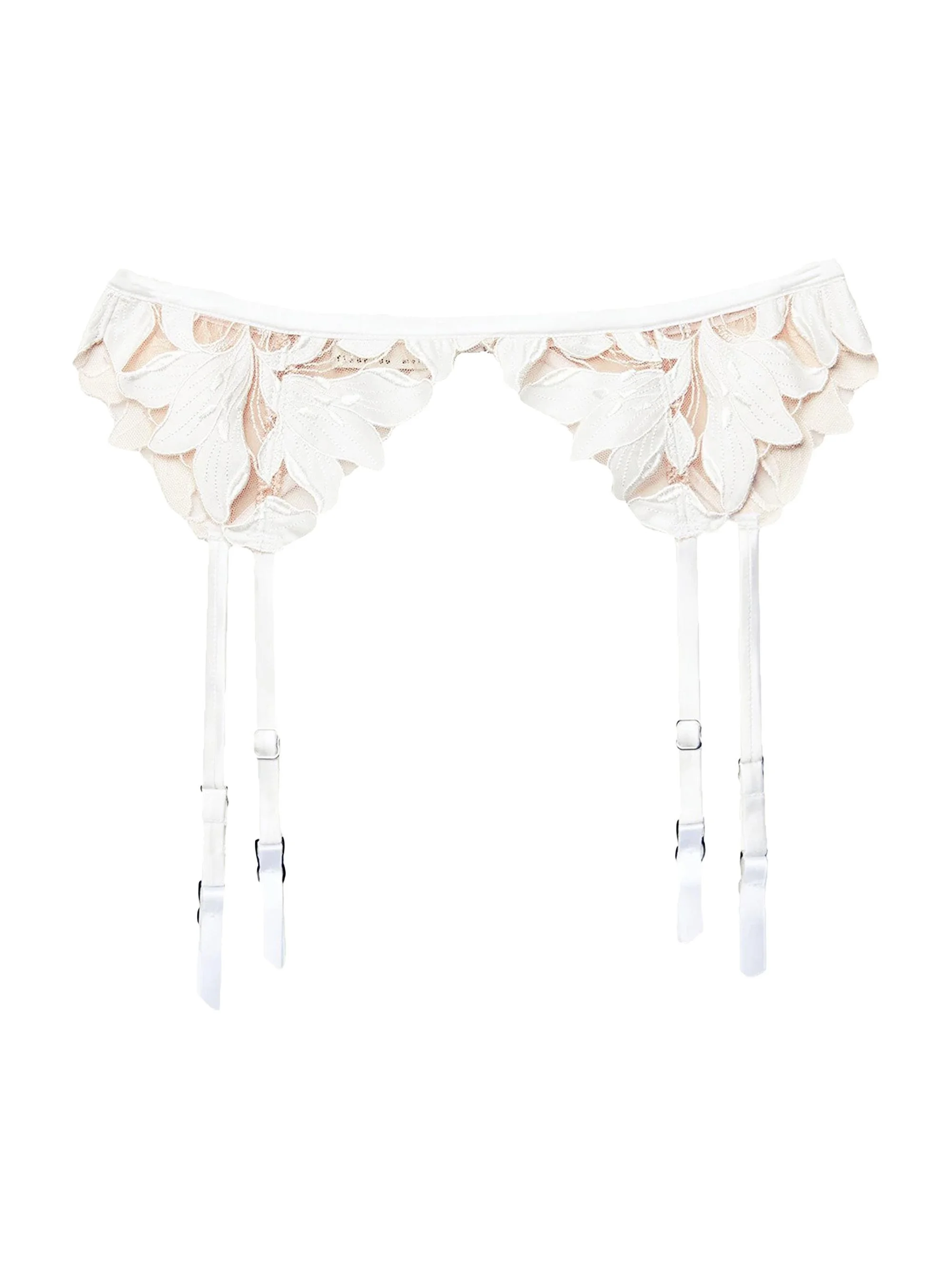 Women's Lily Lace Garter - Ivory - 1