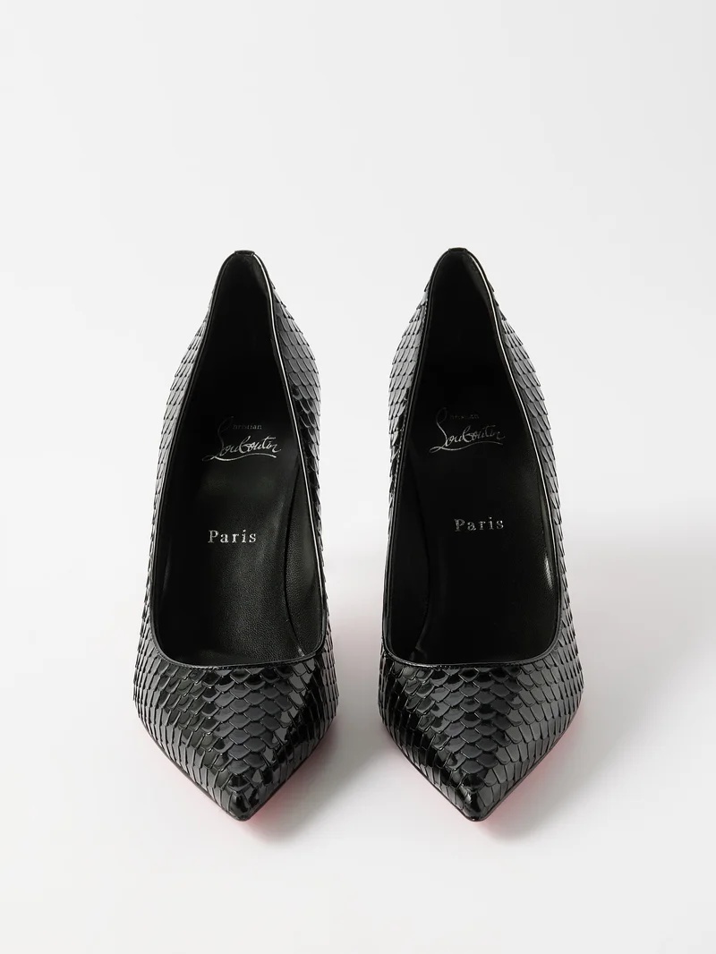 【国内即発】【送料無料】KATE 85 PATENT★BLACK Kate 85 Black Patent calf leather - Women Shoes - Christian