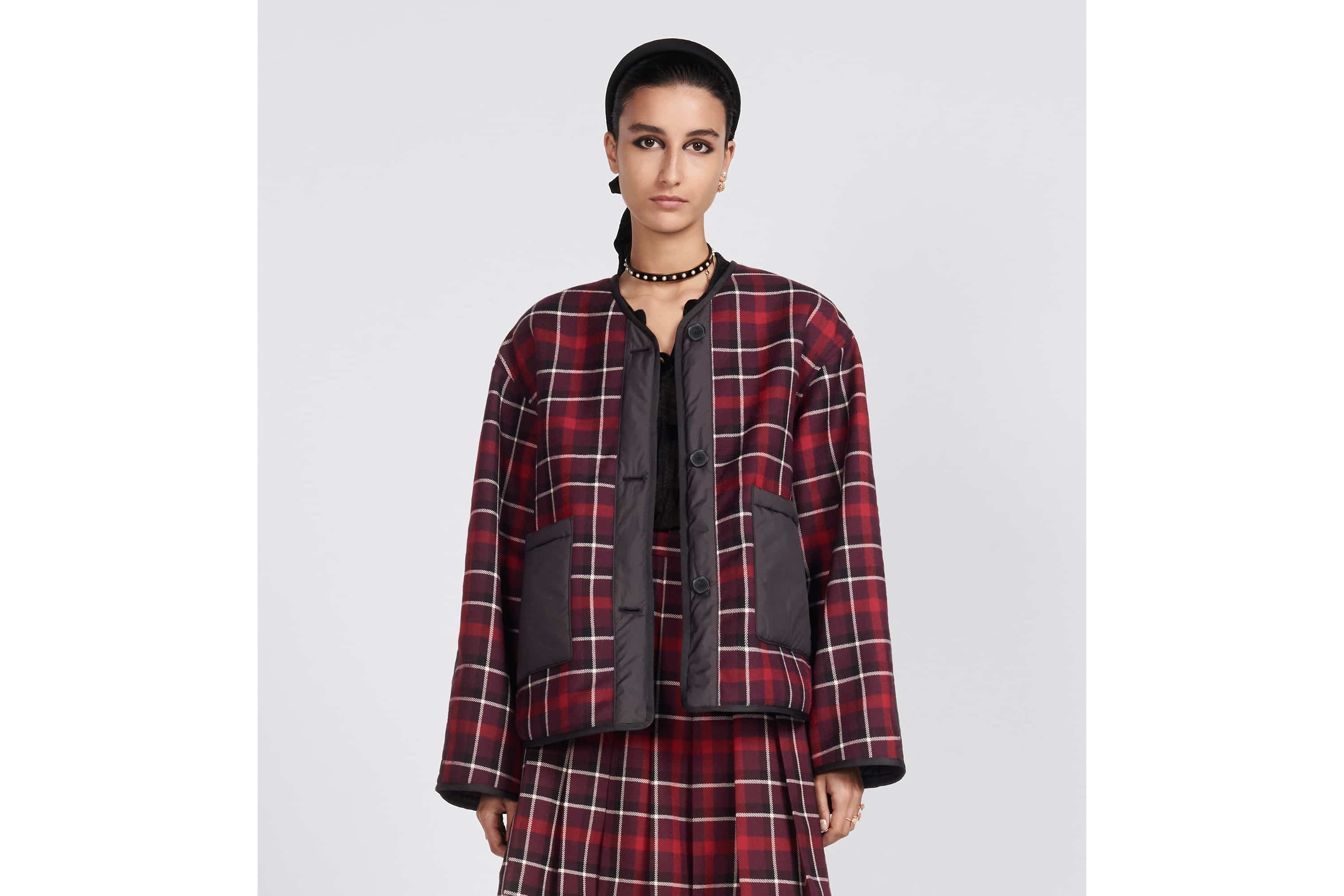 Peacoat with Macrocannage Paneling - 4