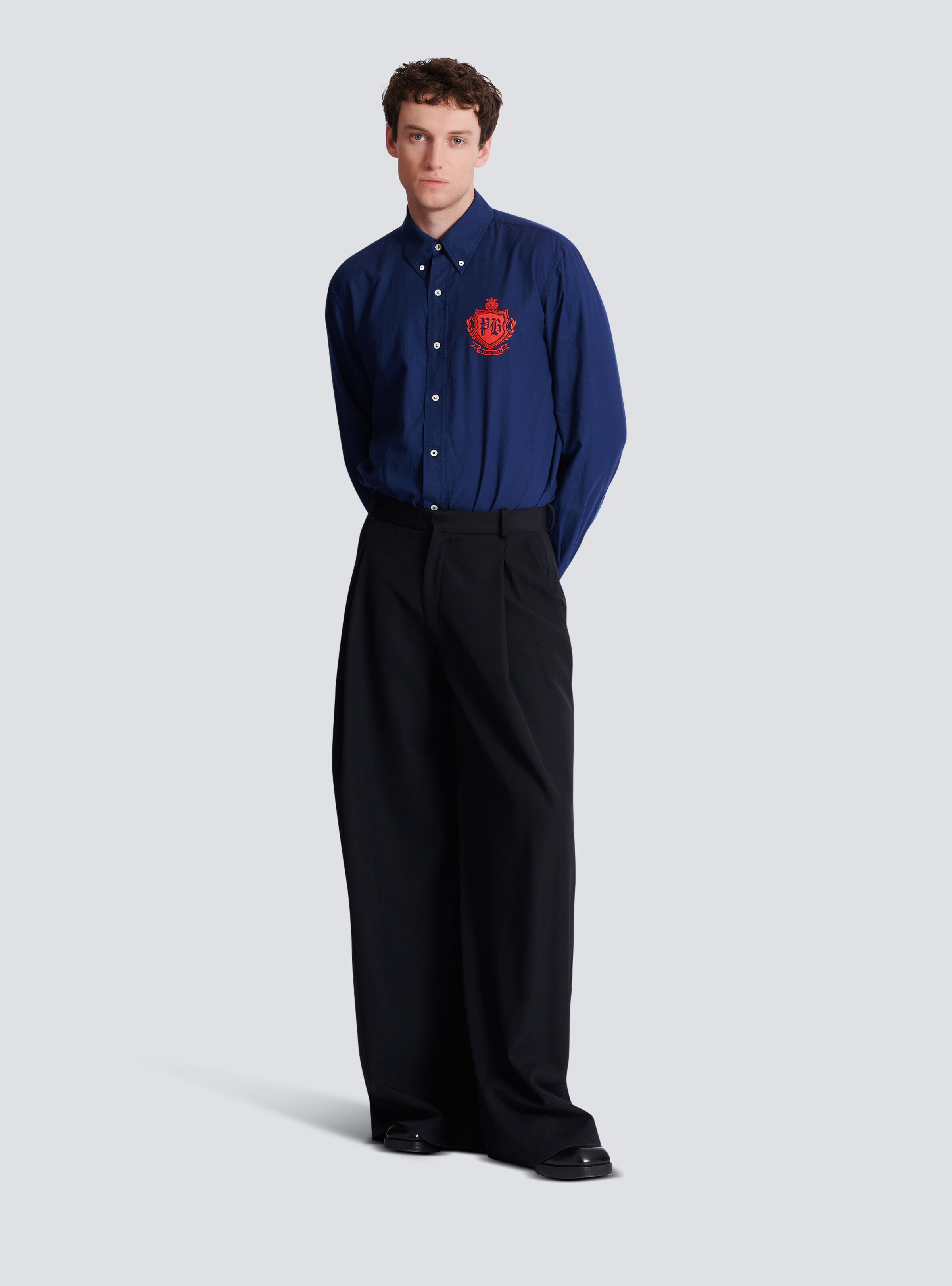 College Emblem shirt in Oxford cotton - 2