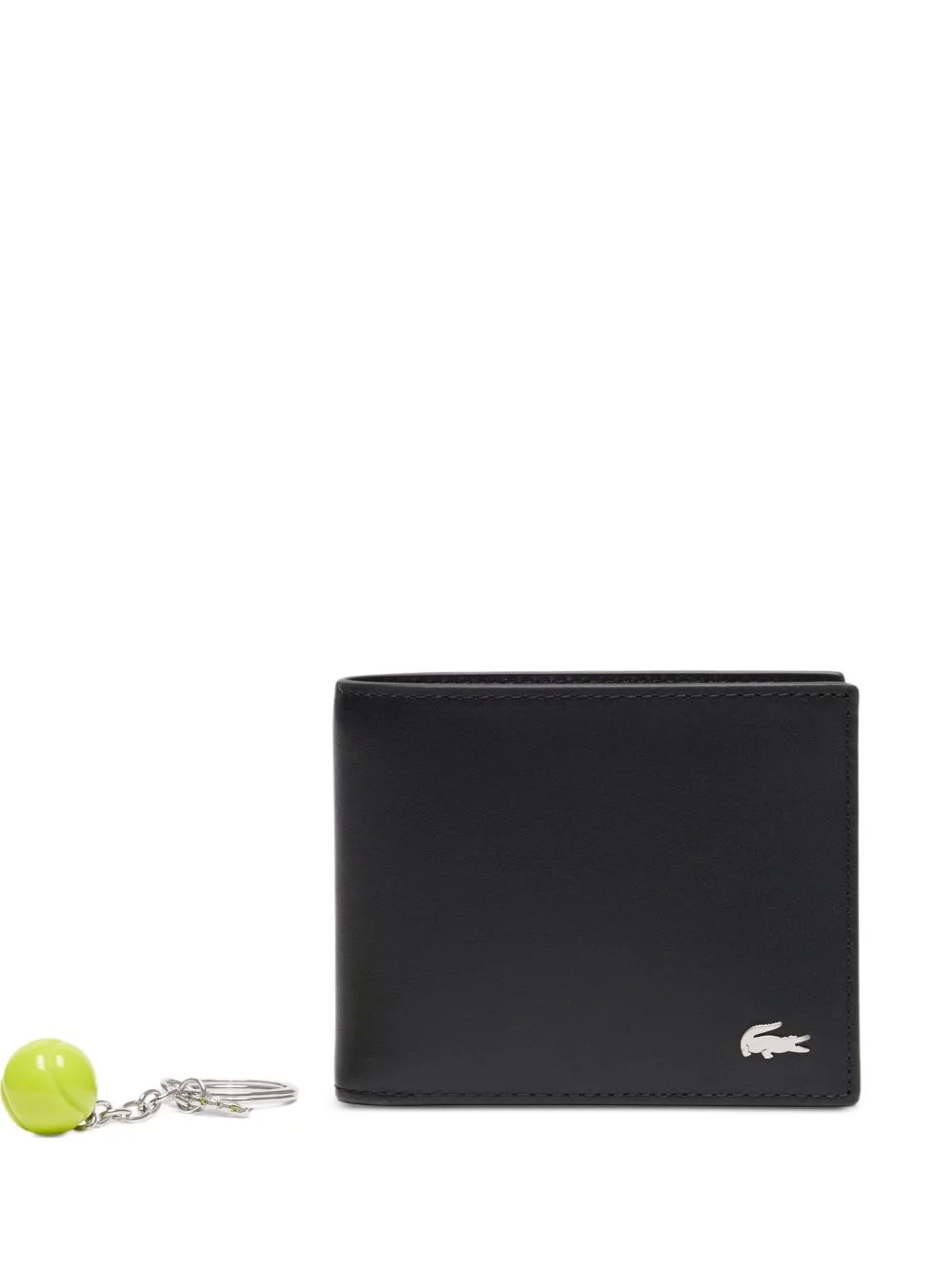 logo leather wallet - 1