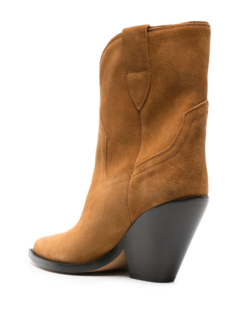 Leyane 90mm suede boots - 3