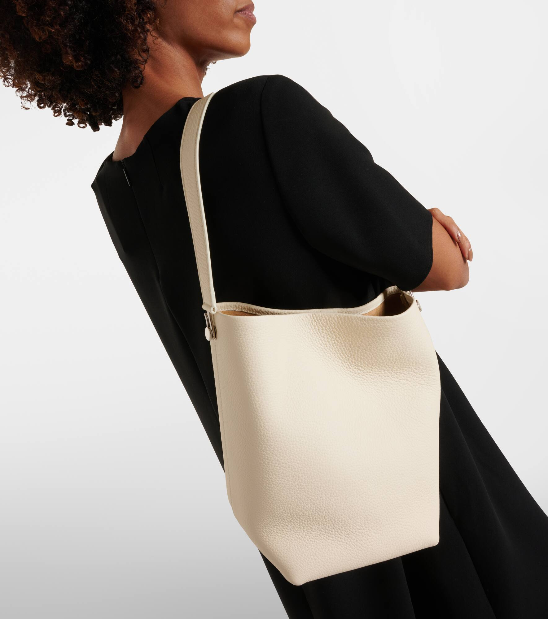 N/S Park Tote Medium leather shoulder bag - 2