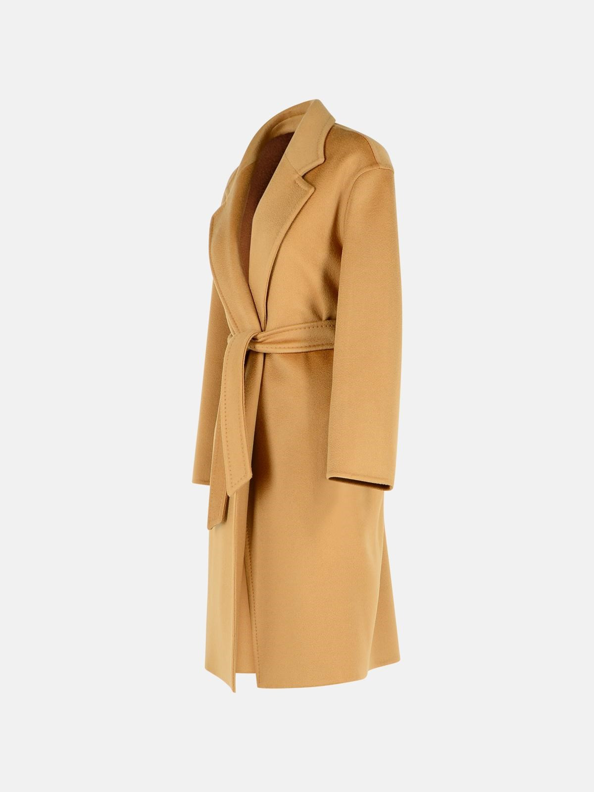 'MELINDA' BEIGE CASHMERE COAT - 2