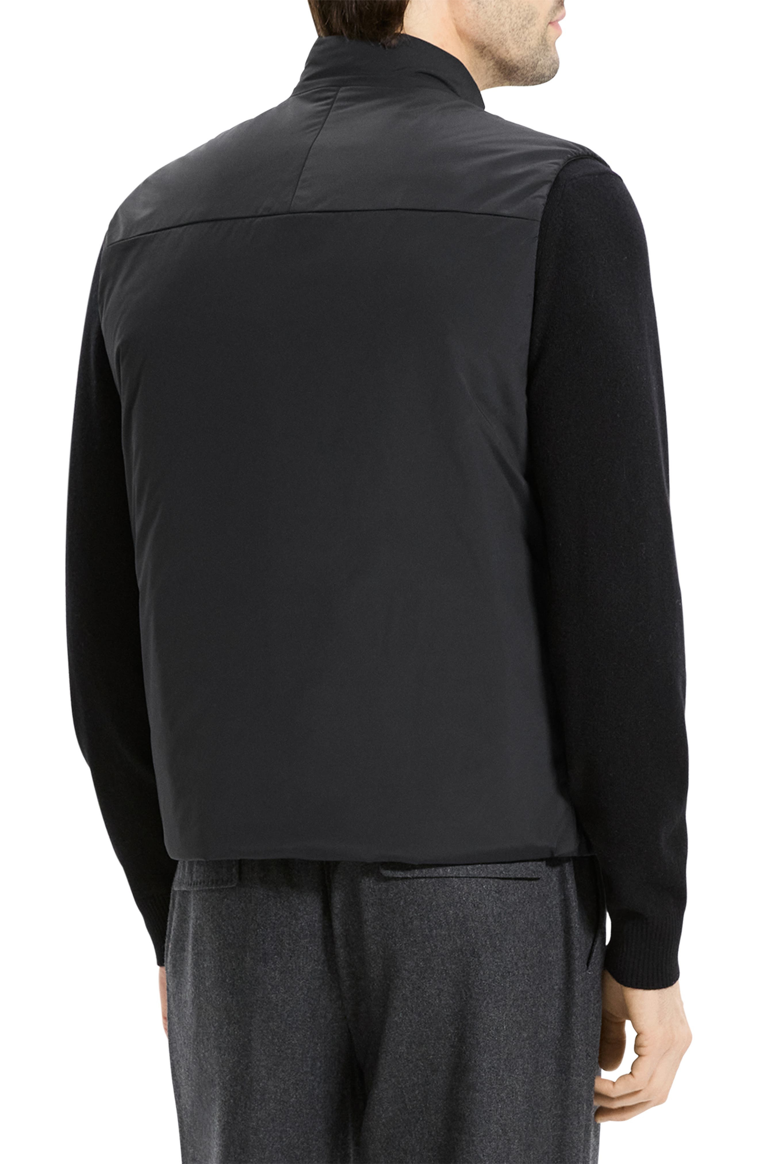 Theory Layering Motion Vest in Black - 2