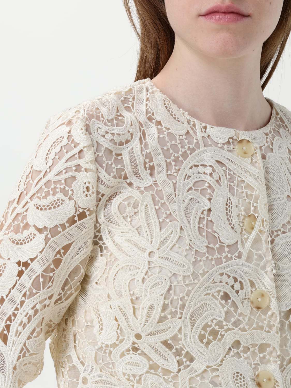 Ulla Johnson lace jacket - 4