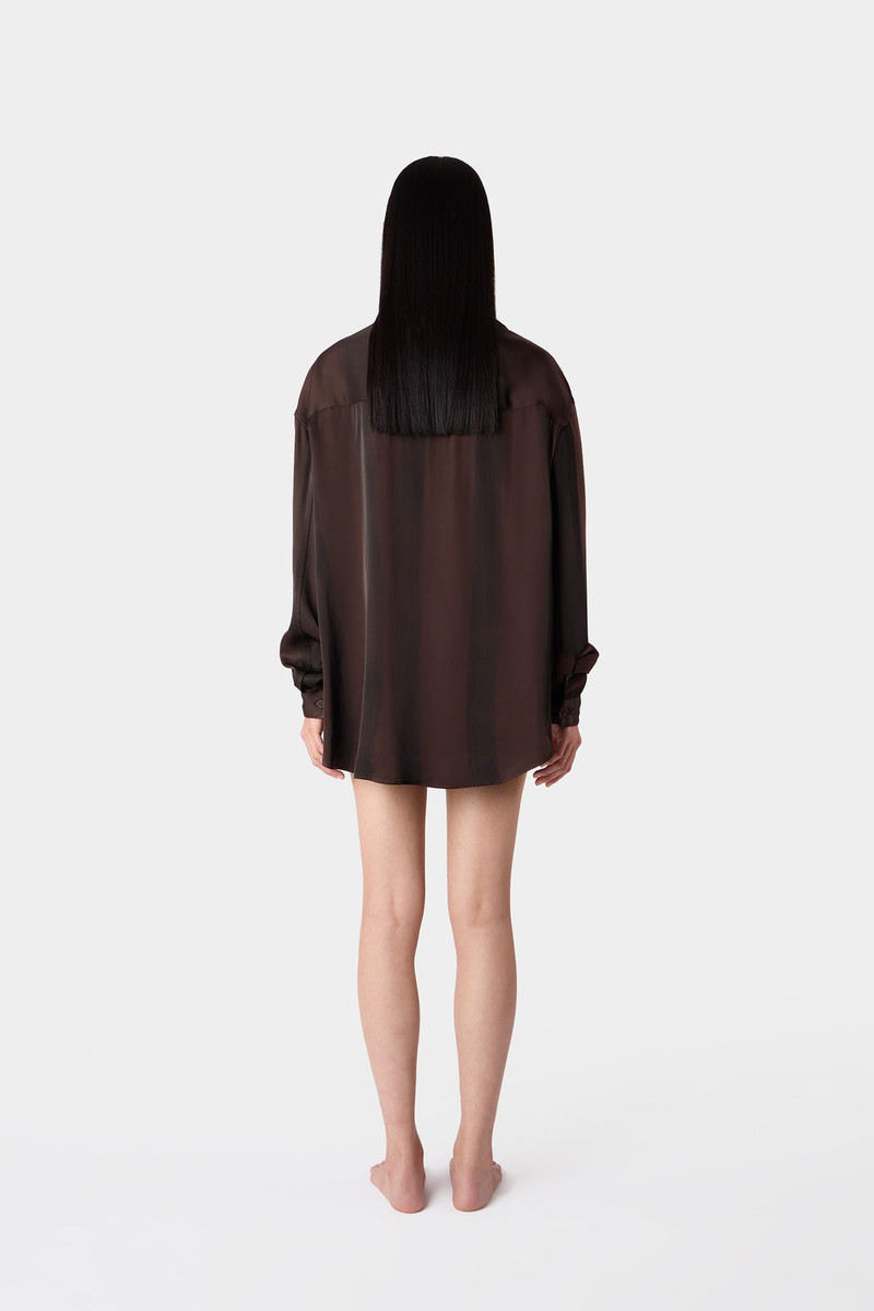 OVER SHIRT / brown 8