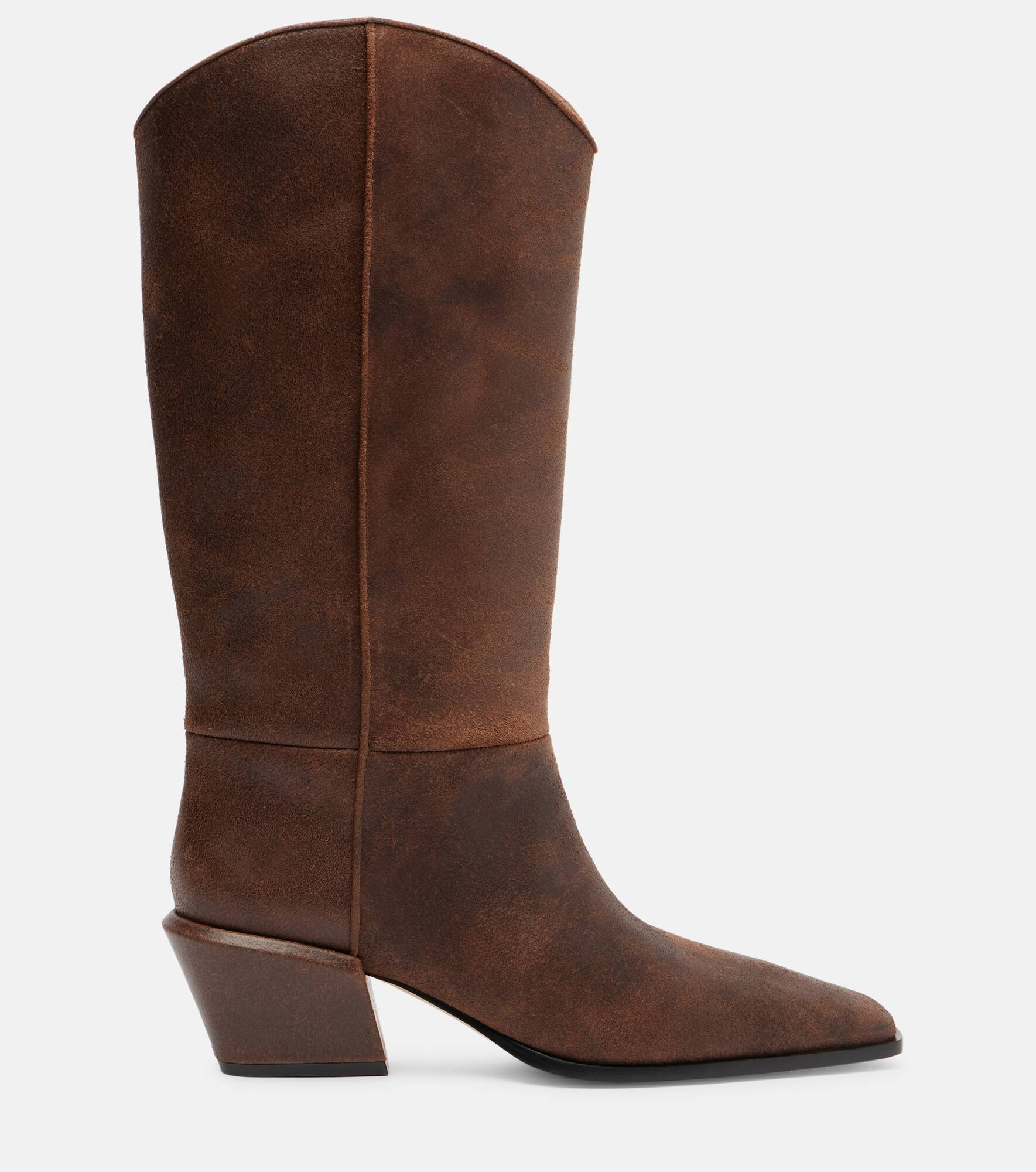 Bettina leather cowboy boots - 4