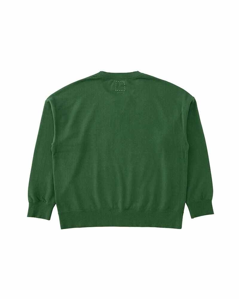 CAMPUS SWEAT L/S (C/WS) GREEN - 2