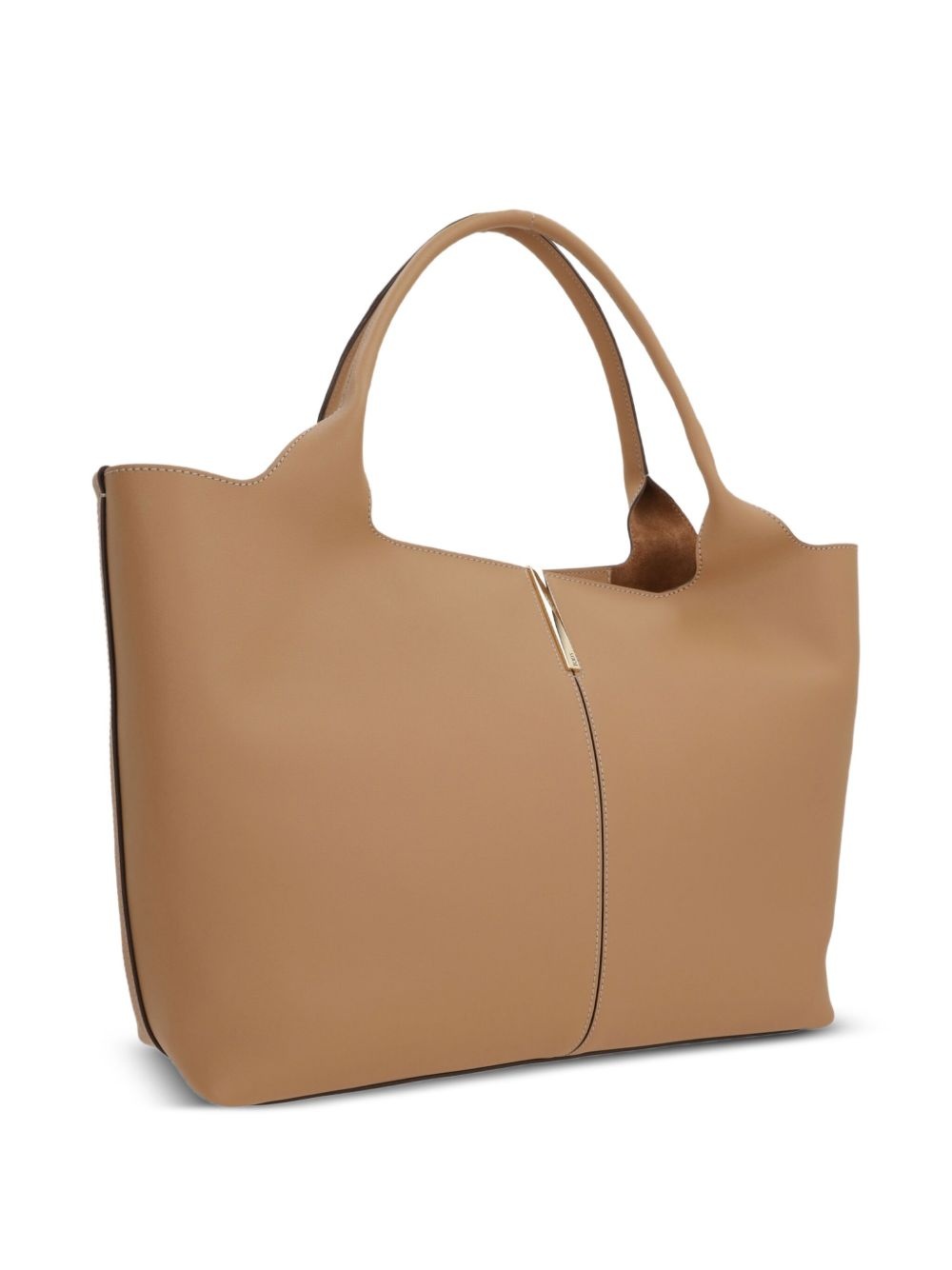 leather tote bag - 3