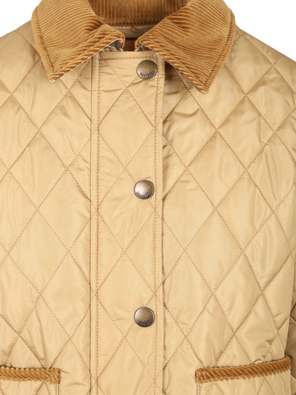 Cropped Jacket Jackets Beige - 4