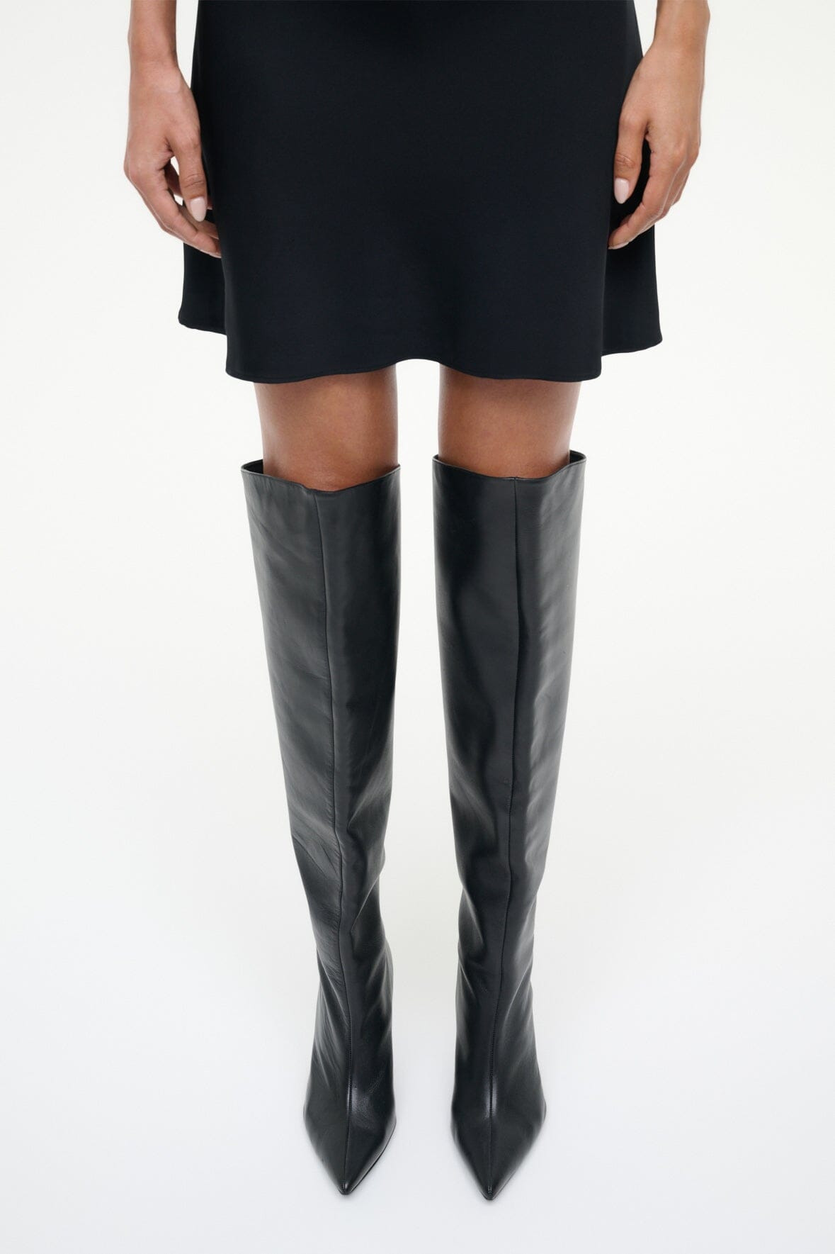 STAUD SEBASTIAN OVER THE KNEE BOOT BLACK - 6