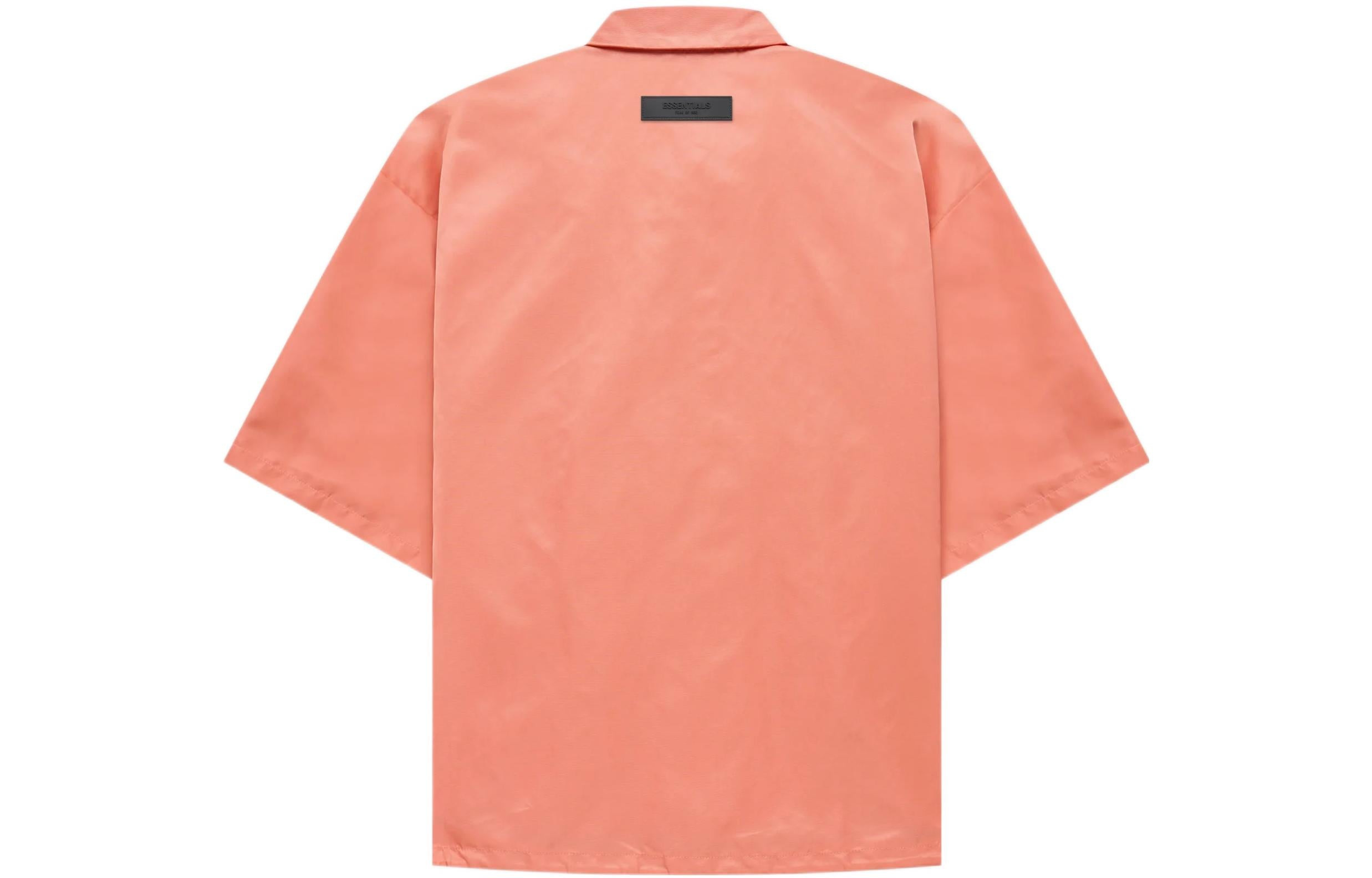 Fear of God Essentials FW22 Nylon Shirt 'Coral' FOG-FW22-34 - 2