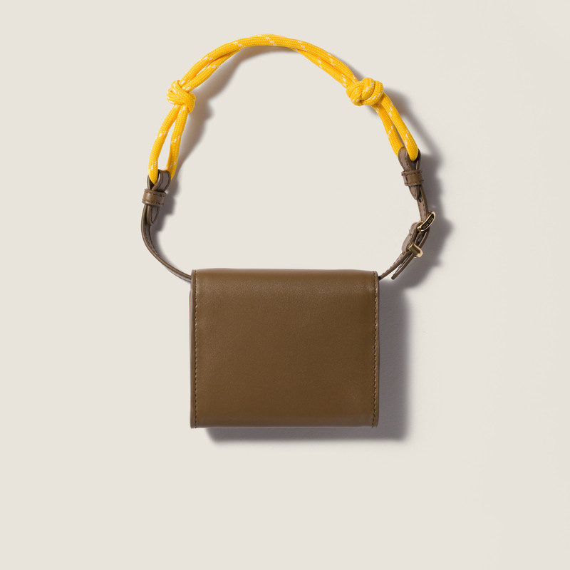 Leather shoulder wallet 3