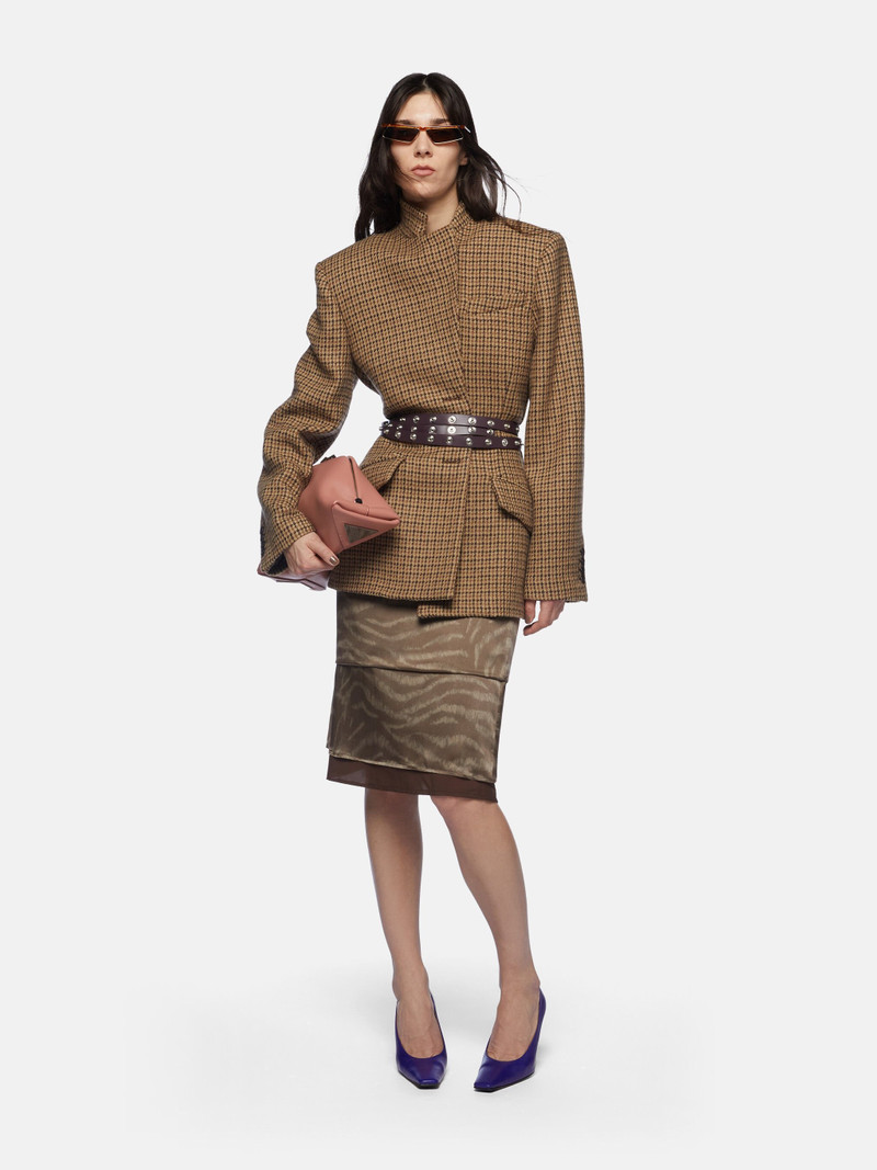 THE ATTICO BROWN BLAZER outlook