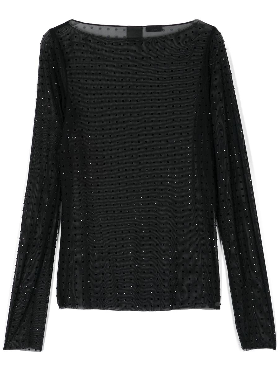 Pinko Rouen Jersey Indemagliato Clothing - 1