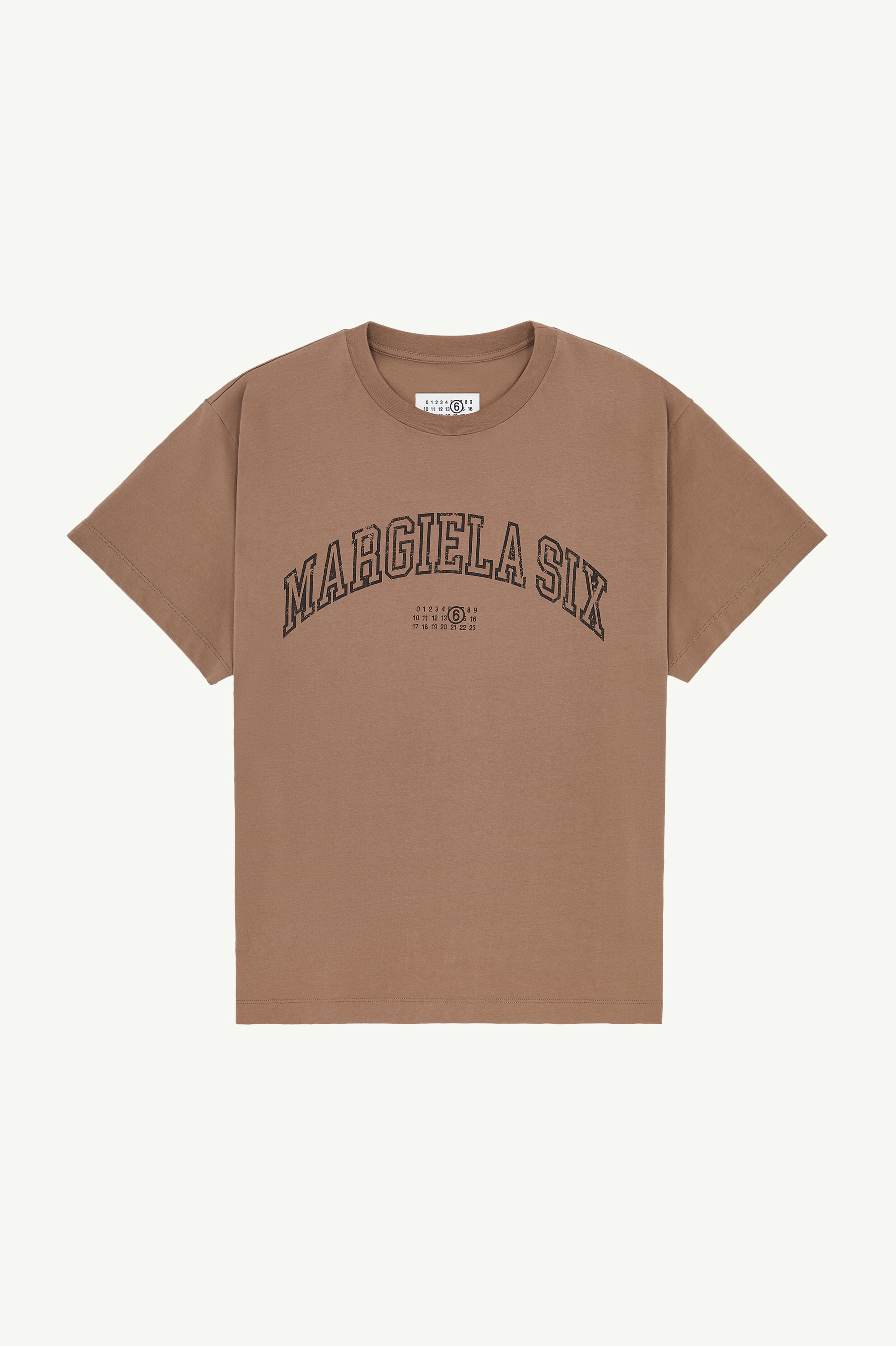 Varsity print T-shirt - 1