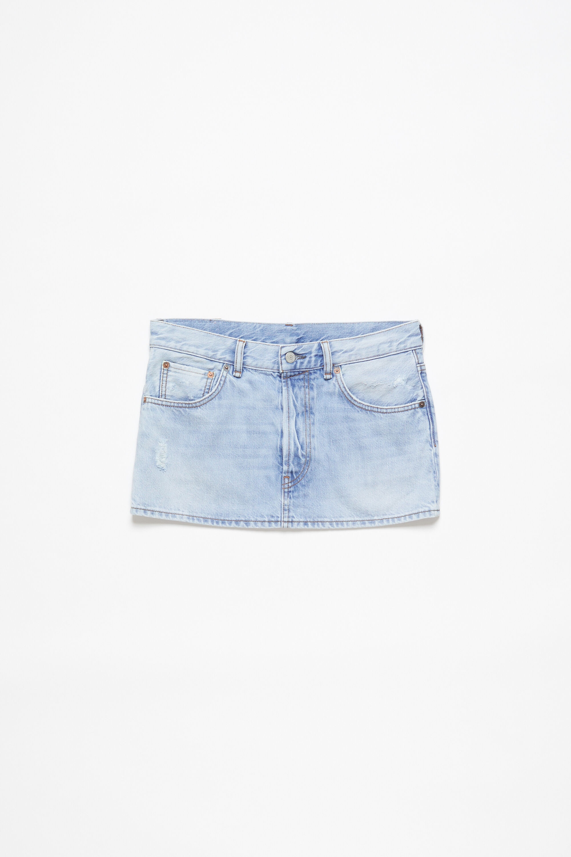 Denim skirt - Light blue - 1