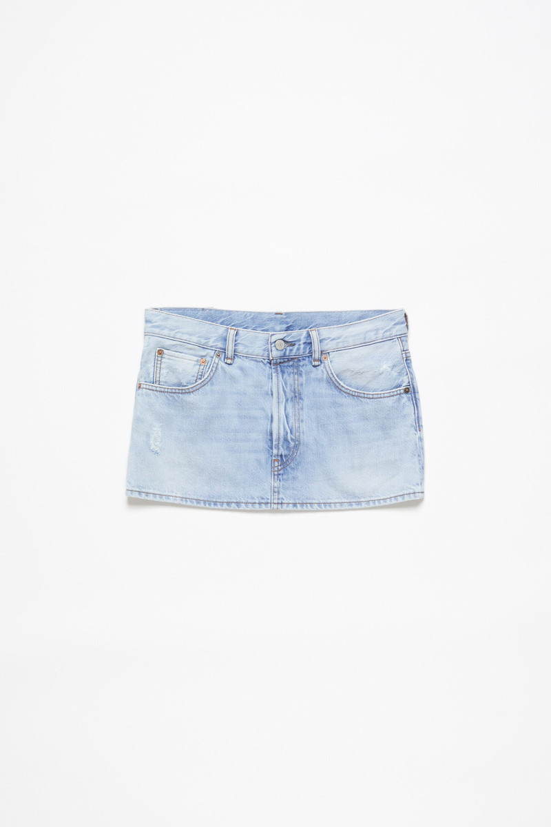 Denim skirt - Light blue 1