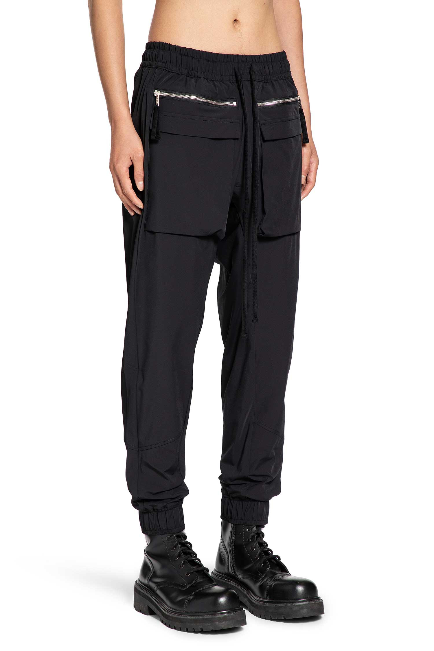 Matte Nylon Cargo Sweatpants - 2