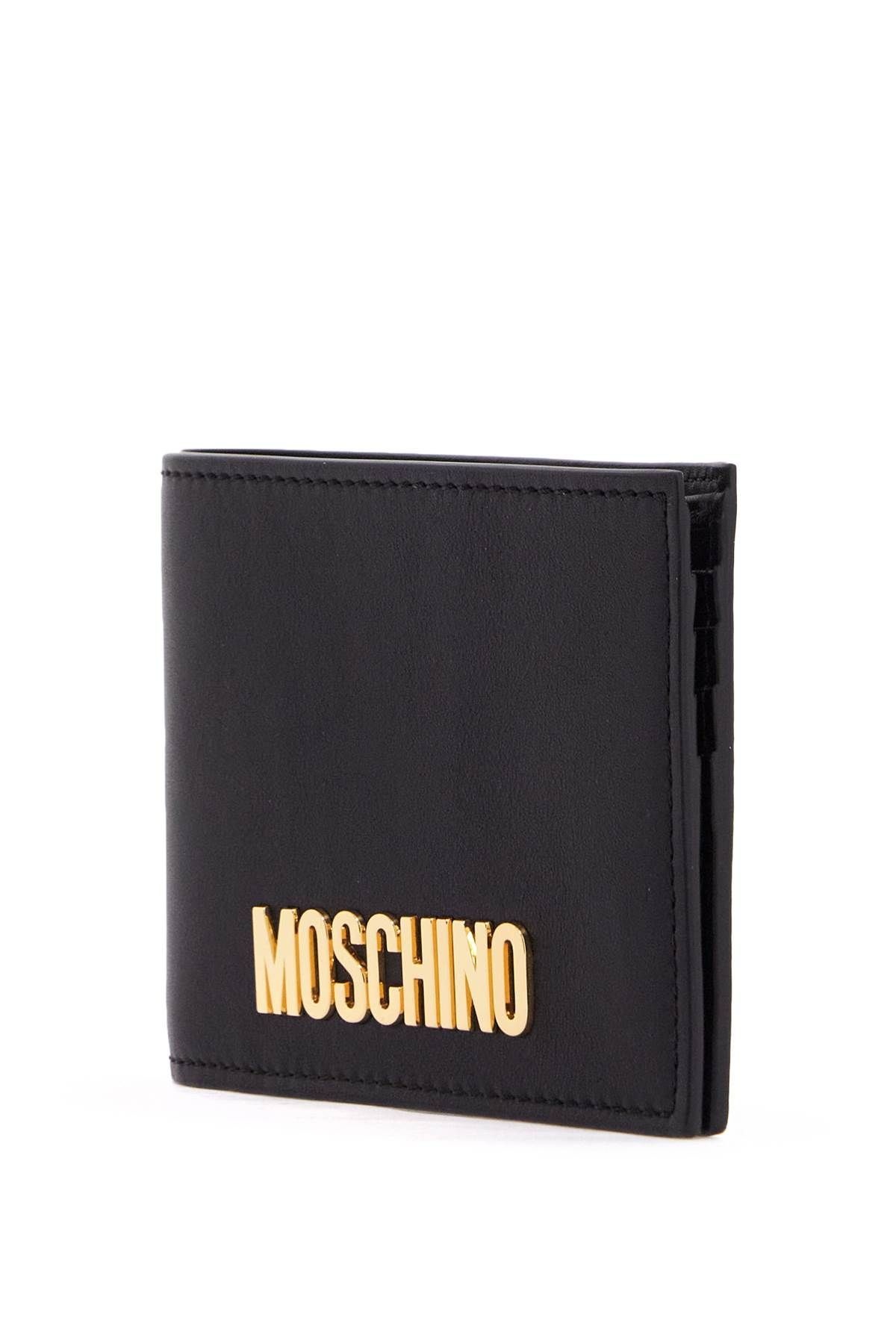 BIFOLD WALLET WITH METAL LOGO. - 4