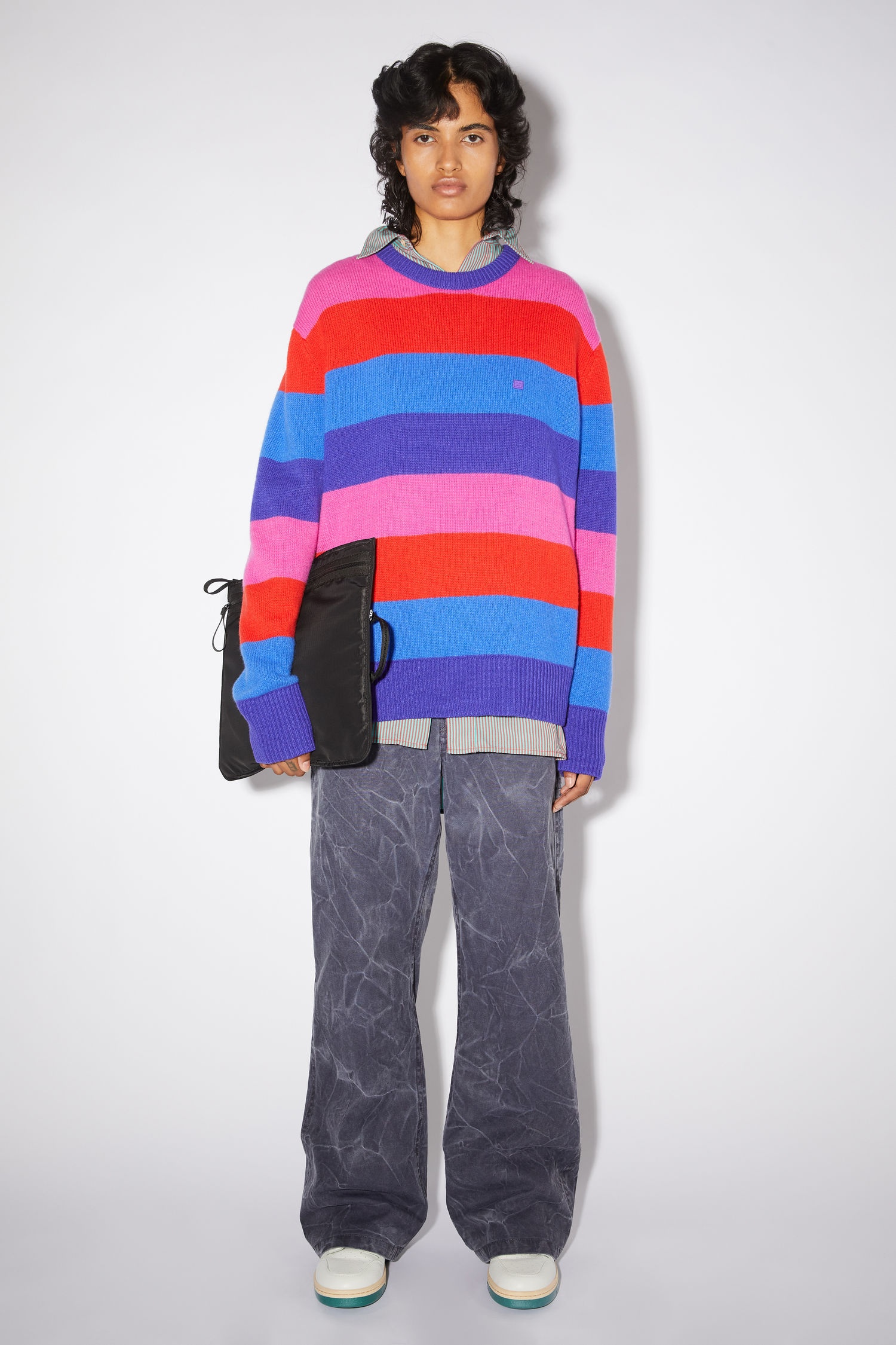 Striped sweater - Purple/multi - 2