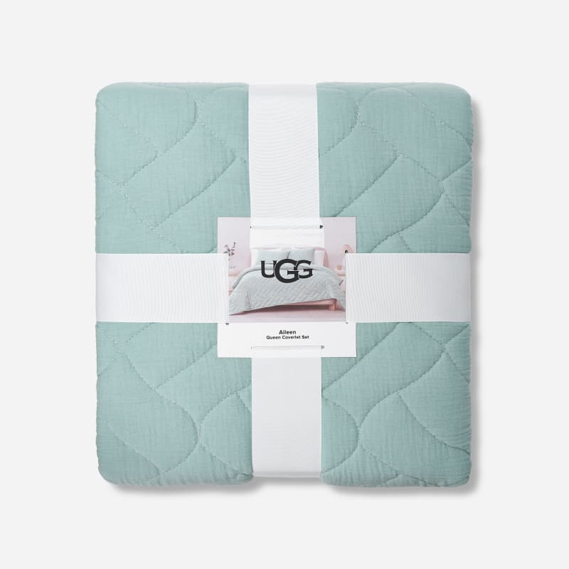 ® Aileen Coverlet Set (Queen) Cotton Bedding in Shark Grey 1