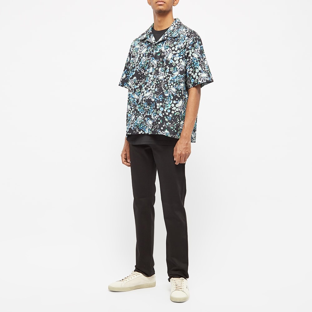 Givenchy Short Sleeve Floral Hawaiian Shirt - 6