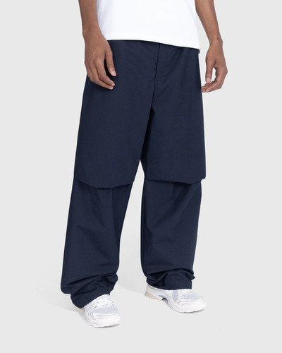 Jil Sander Jil Sander – Water-Repellent Cotton Trousers Midnight outlook