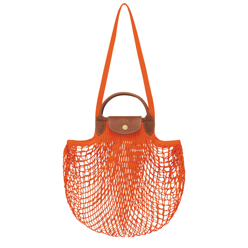 Le Pliage Filet L Mesh bag Orange - Canvas 1