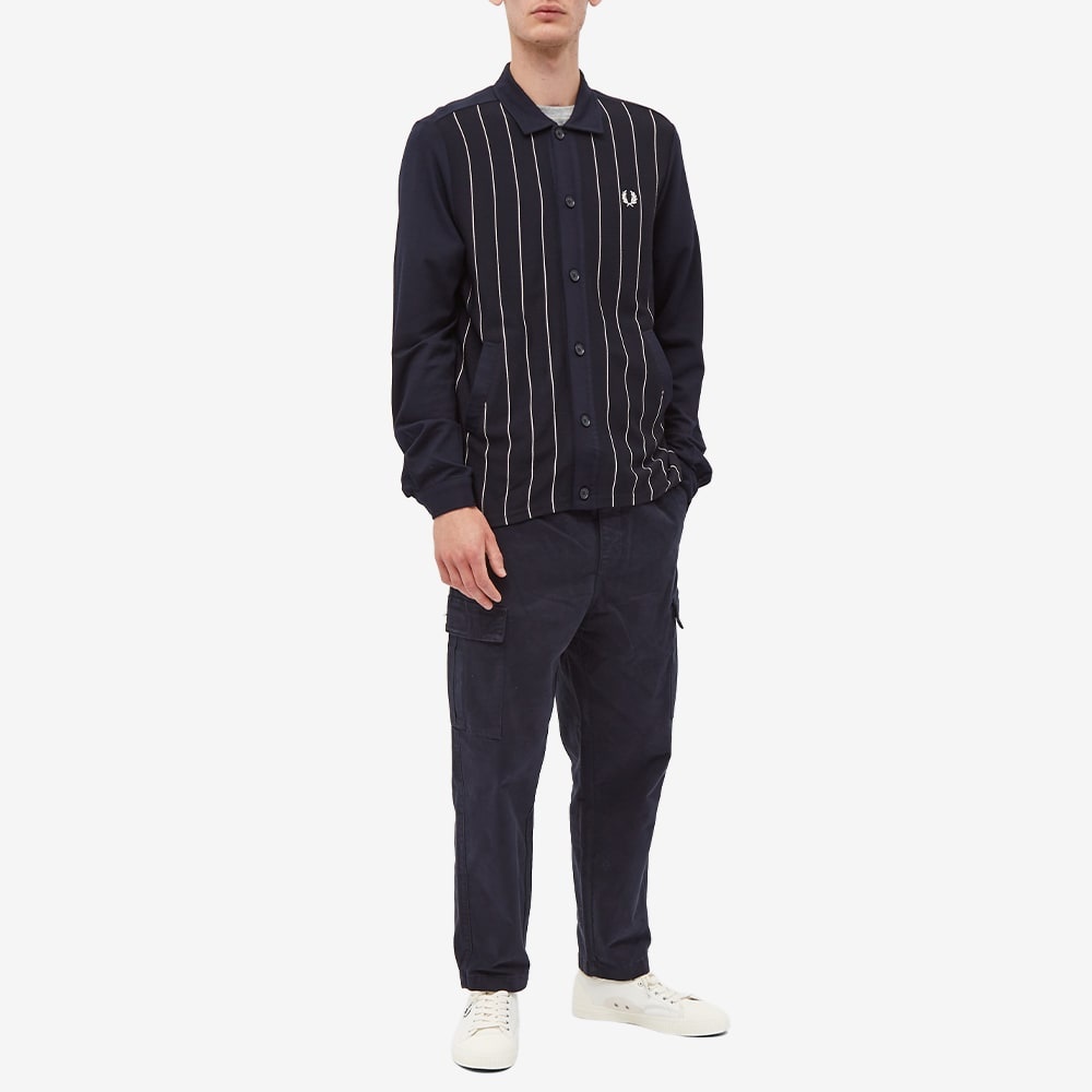 Fred Perry Knitted Panel Track Jacket - 6