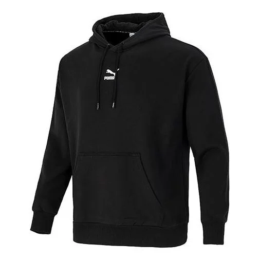 PUMA Logo Printing Knit Sports Black 533114-01 - 1