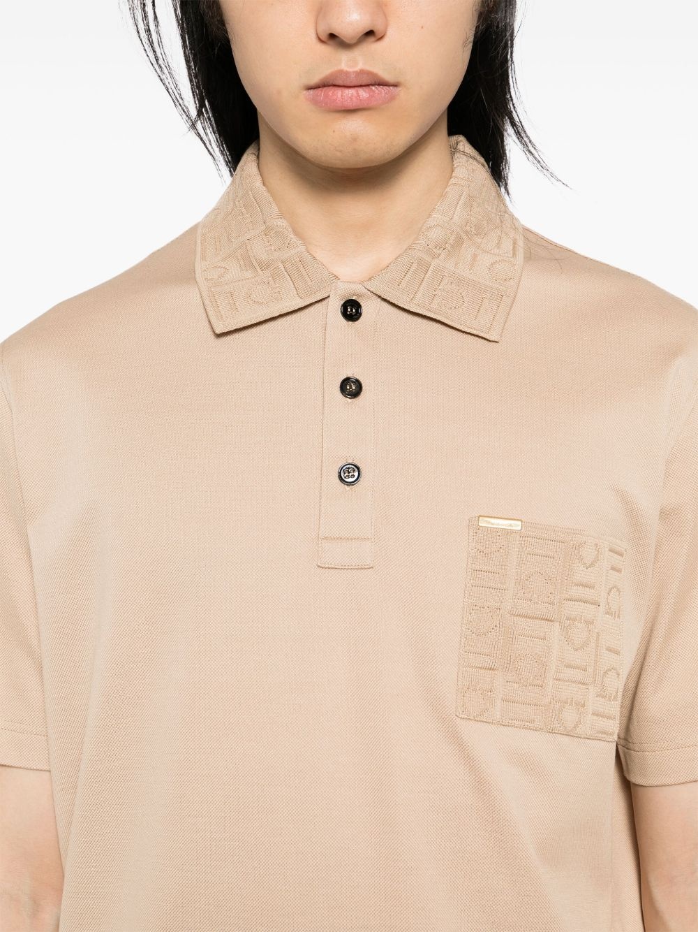cotton polo shirt - 4