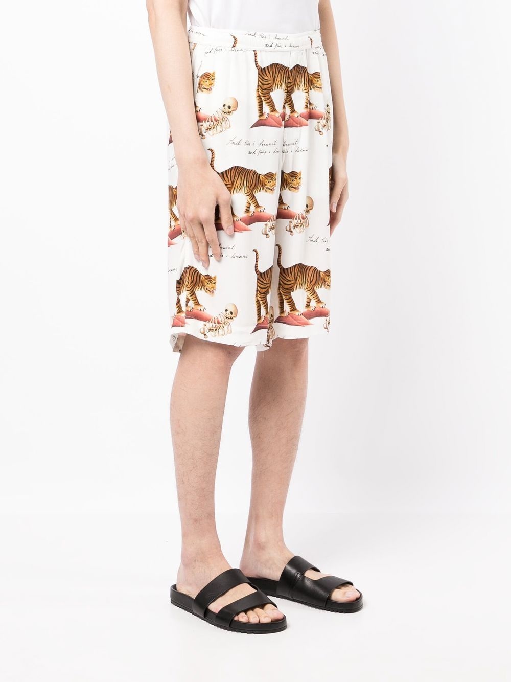 motif-print Bermuda shorts - 3