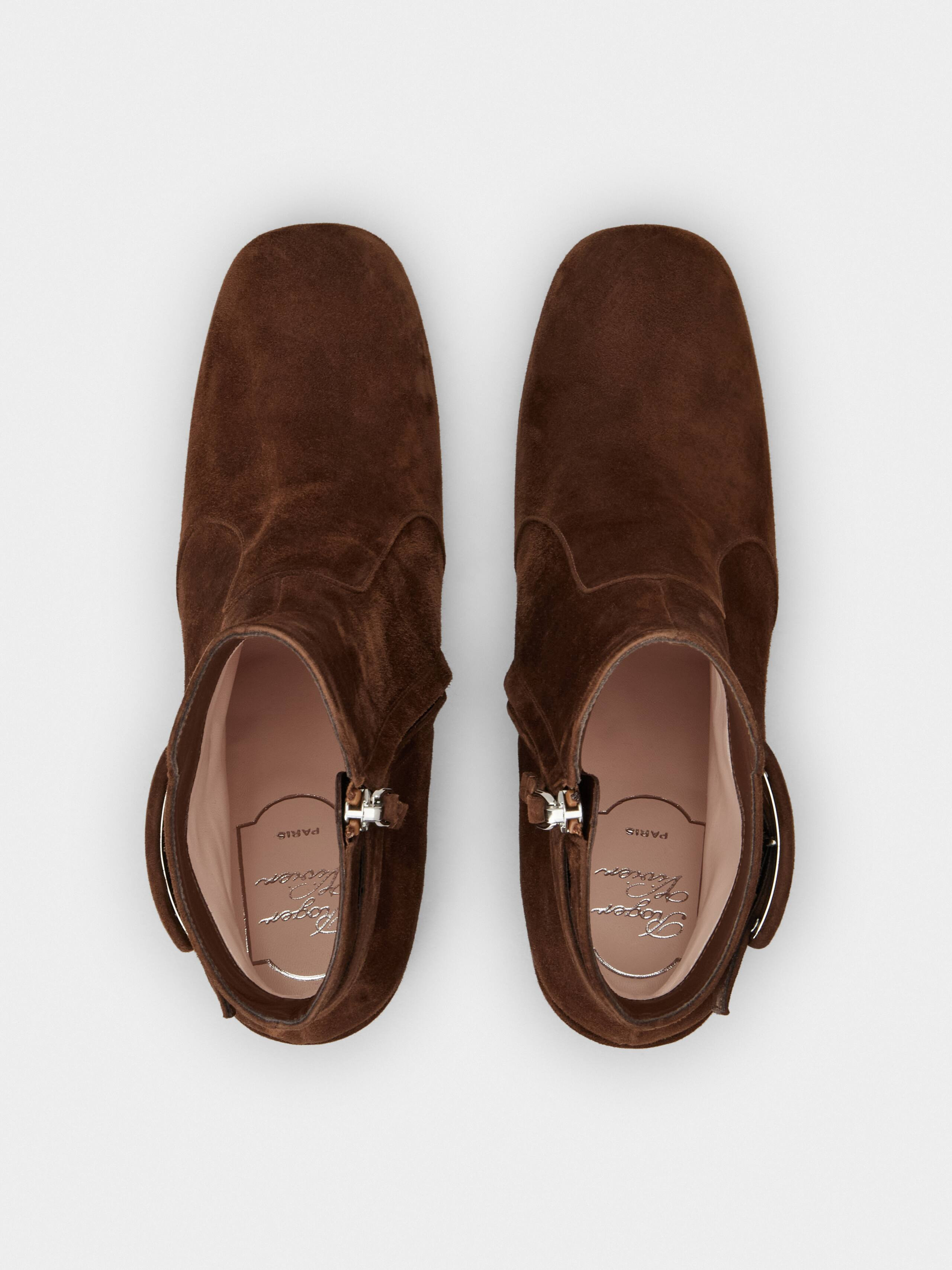 Booties in suede - 4