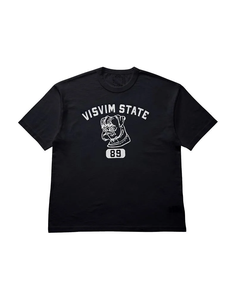 JUMBO TEE S/S 89 DMGD BLACK - 1
