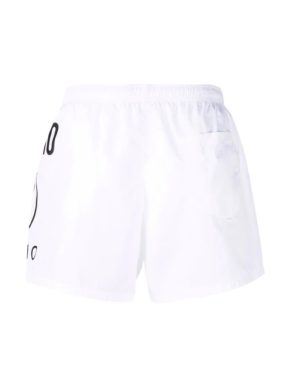 logo-print swim shorts - 2